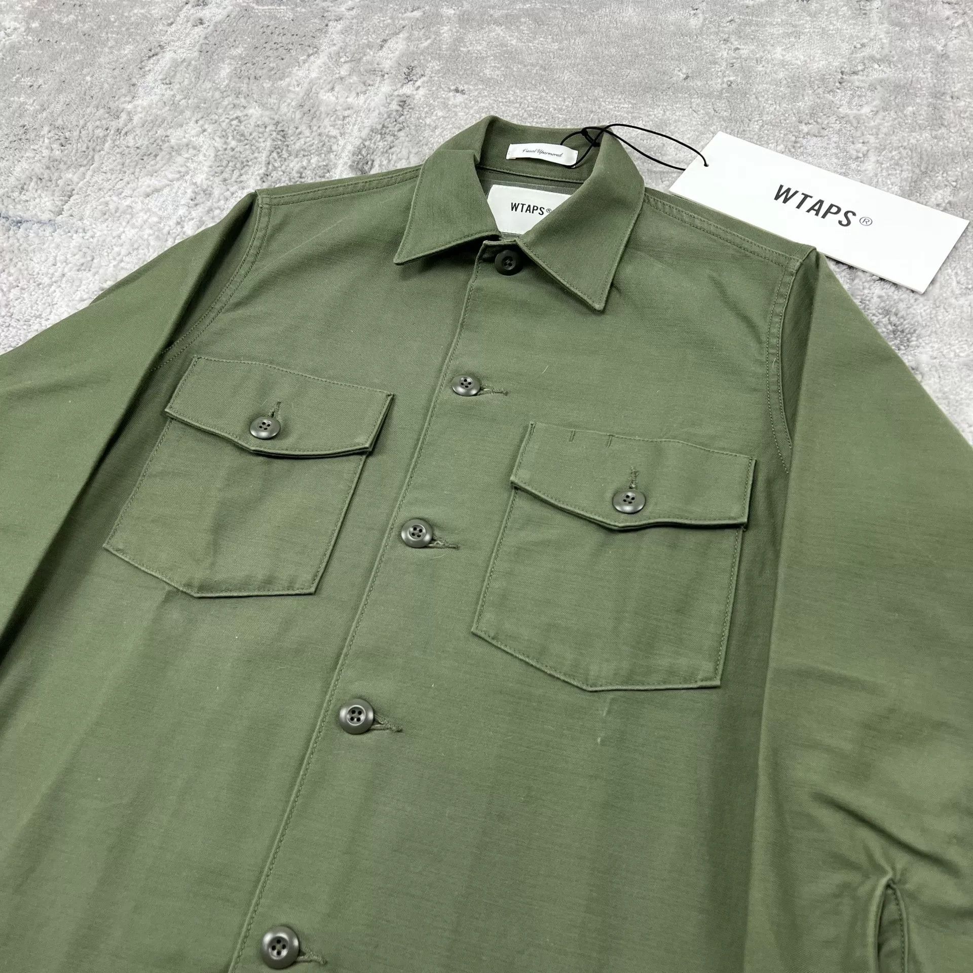 Wtaps WTAPS Buds Cotton Satin Shirt Size S Size US S / EU 44-46 / 1 - 5 Thumbnail