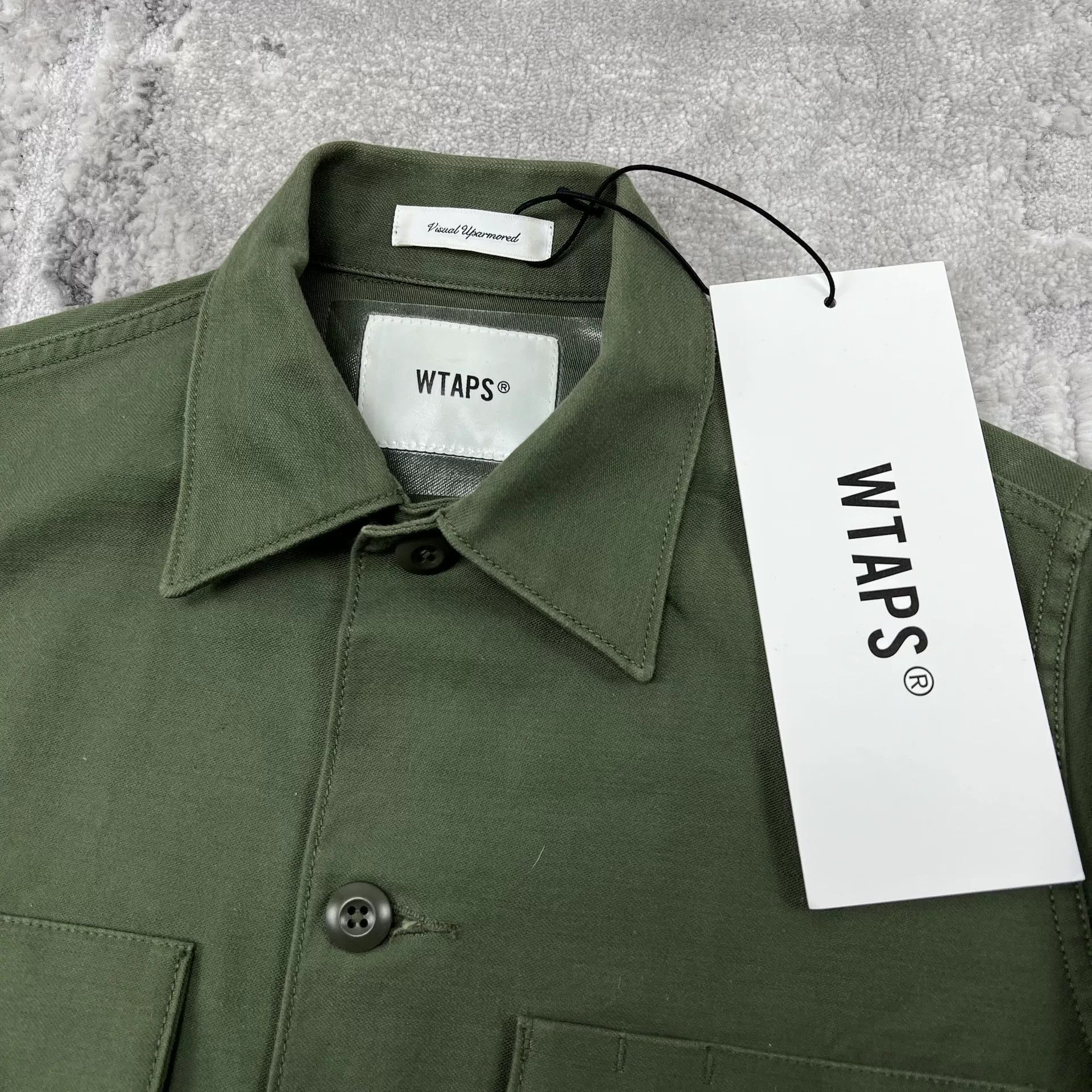 Wtaps WTAPS Buds Cotton Satin Shirt Size S Size US S / EU 44-46 / 1 - 7 Thumbnail