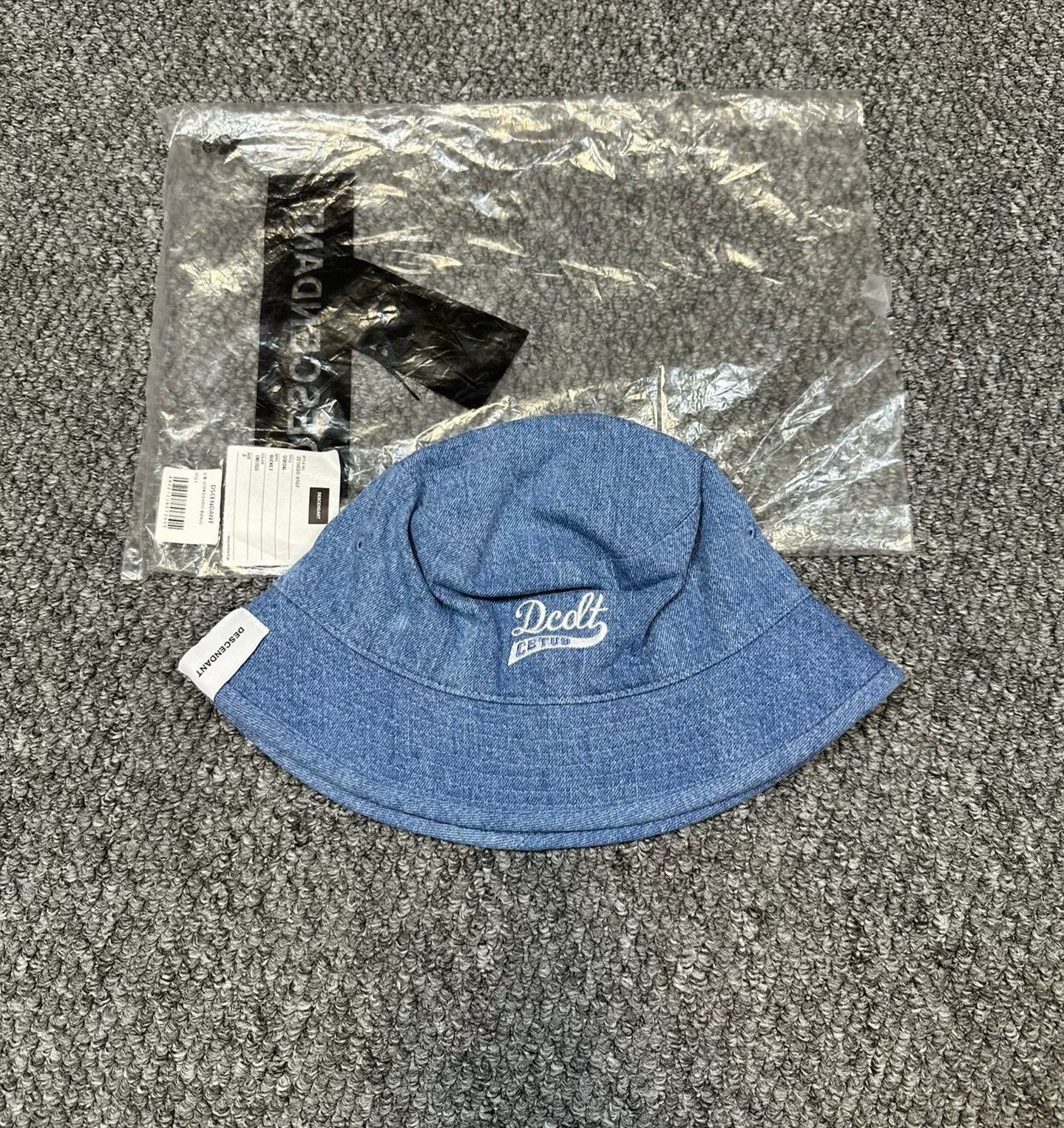 Descendant Descendant DORSAL Washed Denim Bucket Hat Size 3 Size ONE SIZE - 2 Thumbnail