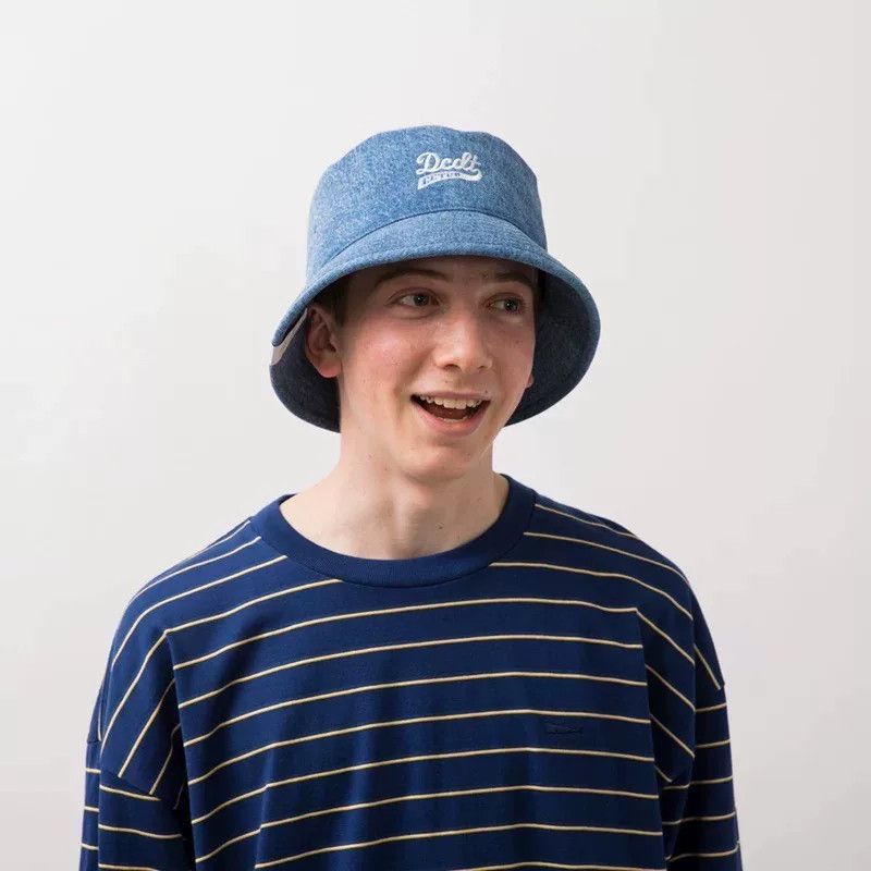 Descendant Descendant DORSAL Washed Denim Bucket Hat Size 3 Size ONE SIZE - 10 Thumbnail