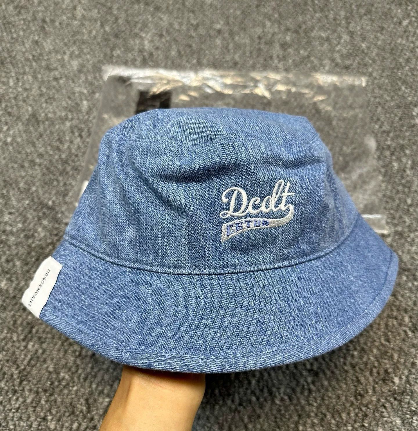 Descendant Descendant DORSAL Washed Denim Bucket Hat Size 3 Size ONE SIZE - 4 Thumbnail