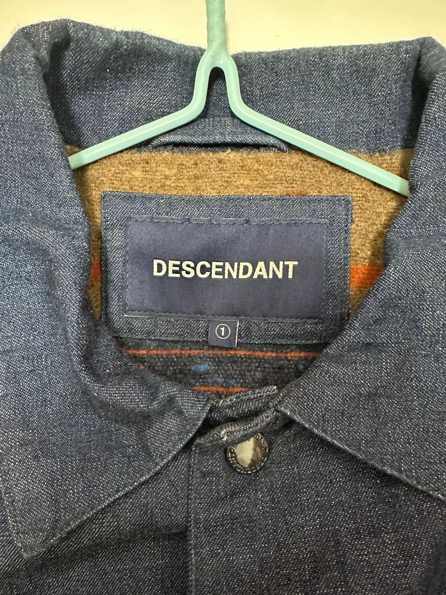 Descendant Descendant Denim Coach Jacket Size S Size US S / EU 44-46 / 1 - 3 Thumbnail