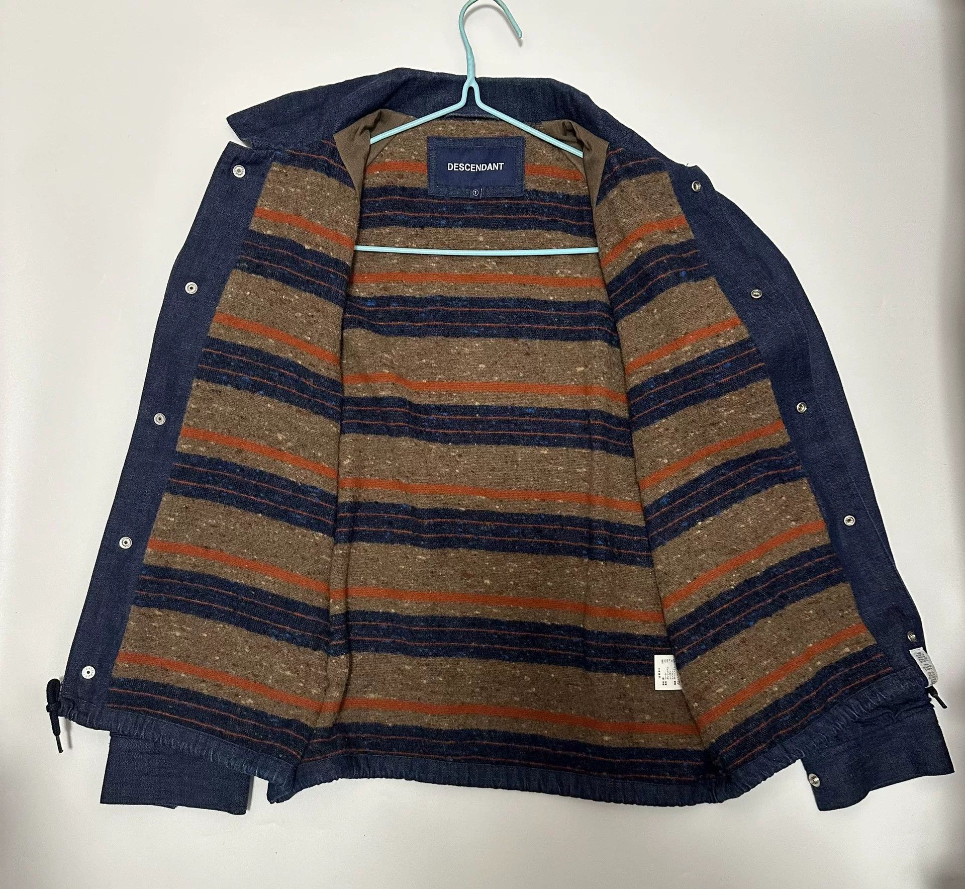 Descendant Descendant Denim Coach Jacket Size S Size US S / EU 44-46 / 1 - 5 Thumbnail