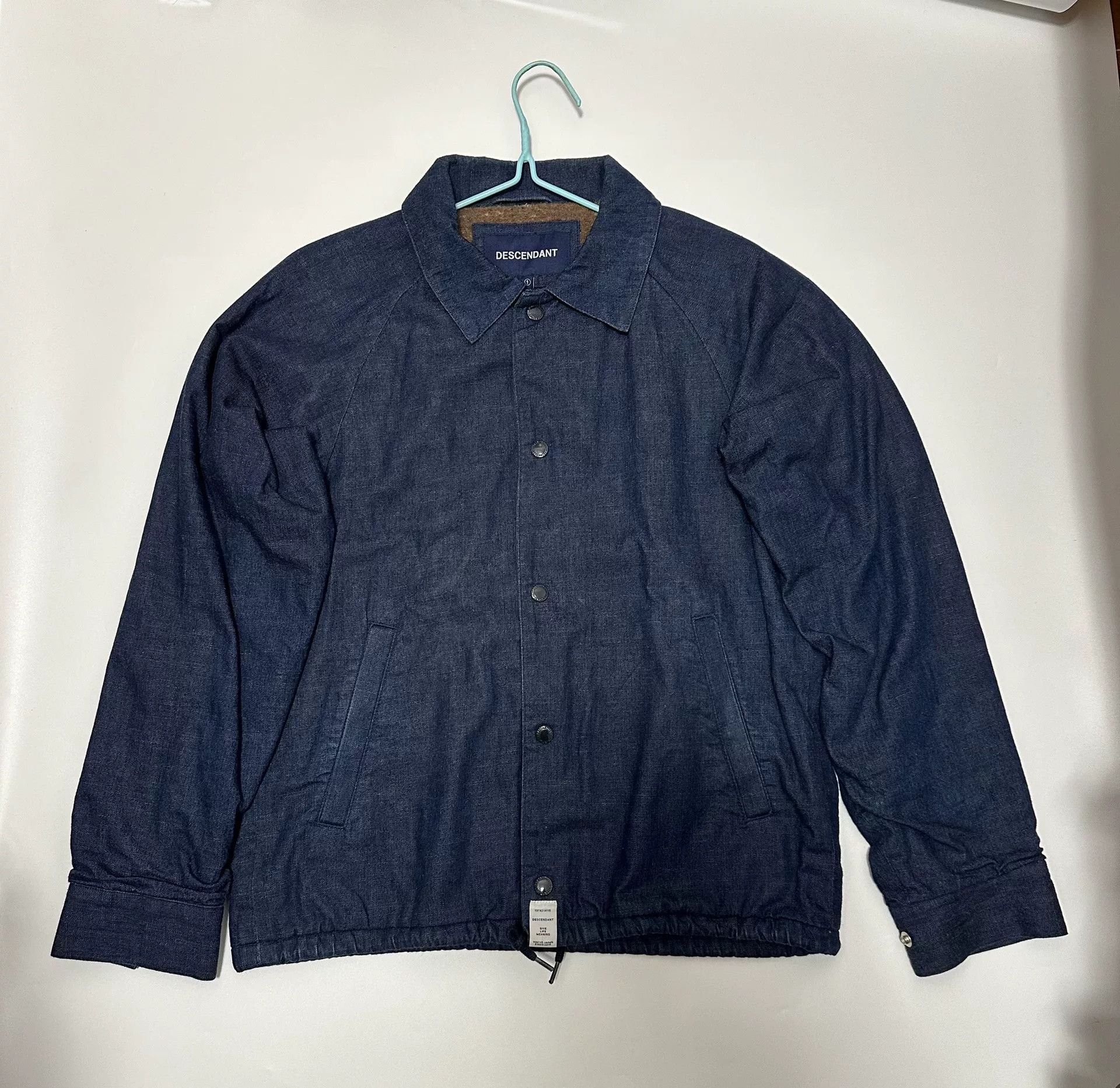 Descendant Descendant Denim Coach Jacket Size S Size US S / EU 44-46 / 1 - 2 Thumbnail