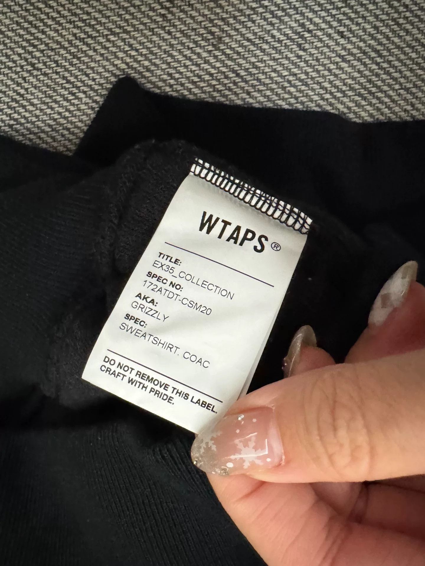 Wtaps WTAPS 17AW Grizzly Fleece Zip Hoodie Size M Size US M / EU 48-50 / 2 - 7 Thumbnail