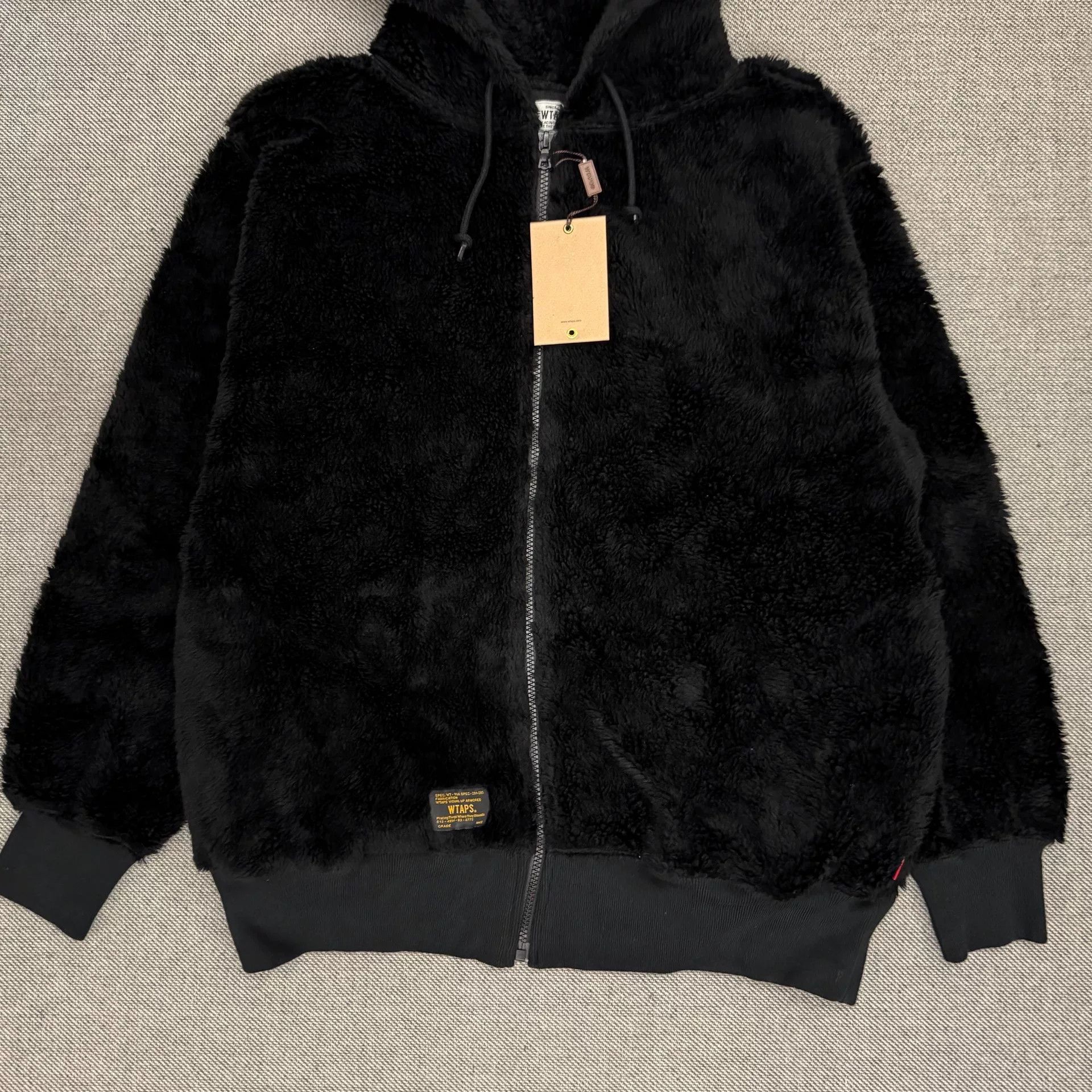 Wtaps WTAPS 17AW Grizzly Fleece Zip Hoodie Size M Size US M / EU 48-50 / 2 - 5 Thumbnail