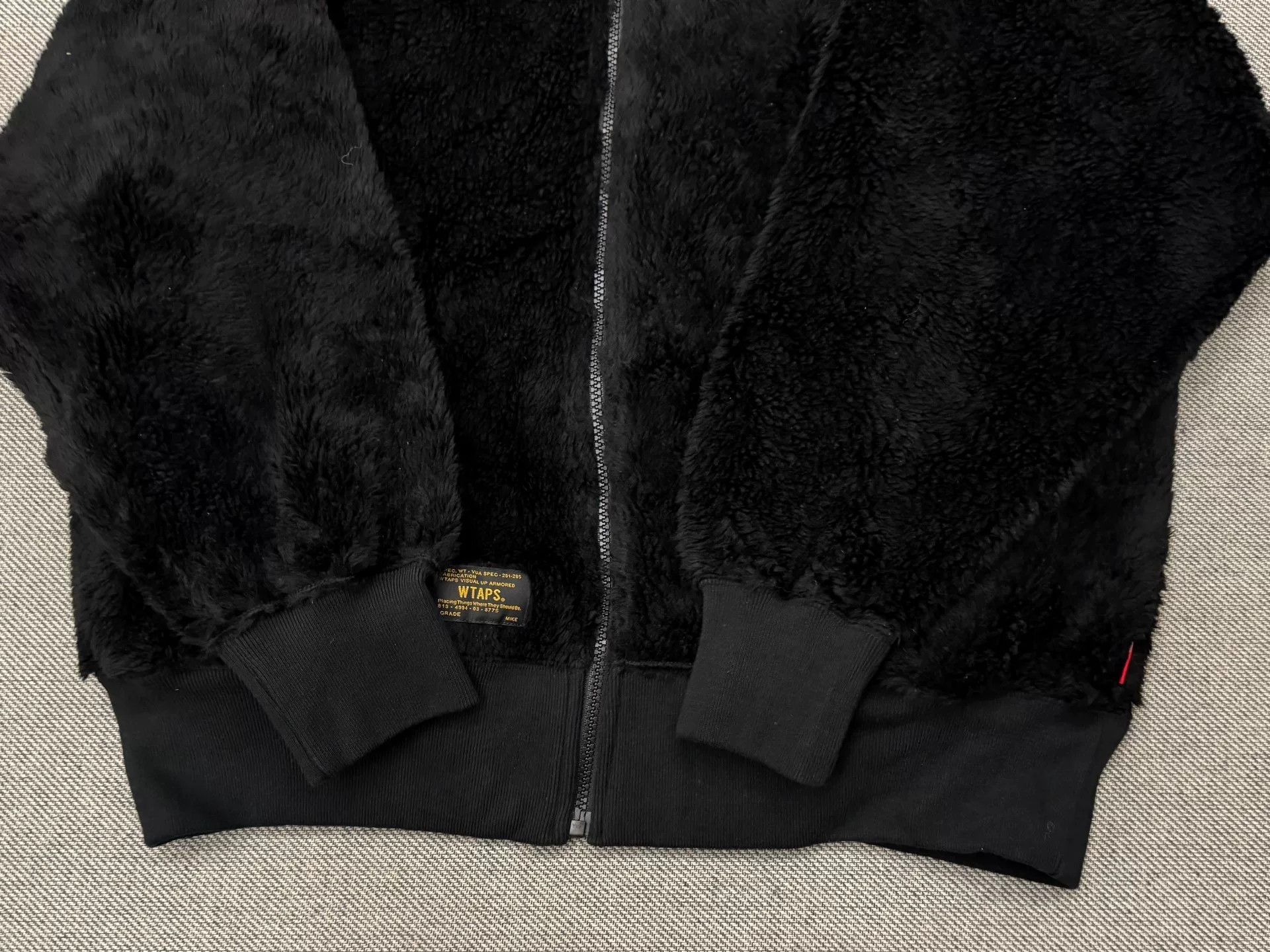 Wtaps WTAPS 17AW Grizzly Fleece Zip Hoodie Size M Size US M / EU 48-50 / 2 - 6 Thumbnail
