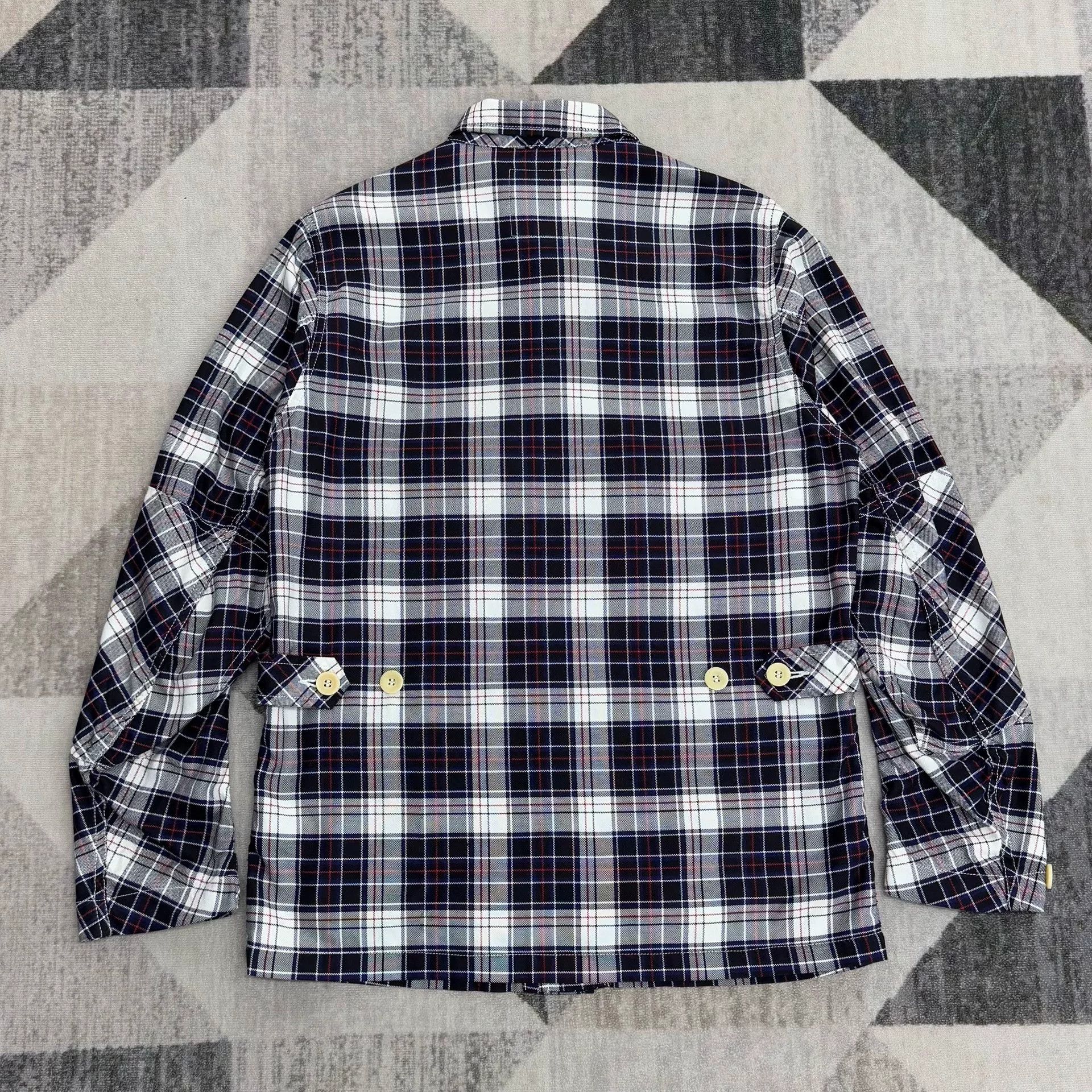 Visvim Visvim Plaid Four-Pocket Light Jacket Size M Size US M / EU 48-50 / 2 - 3 Thumbnail