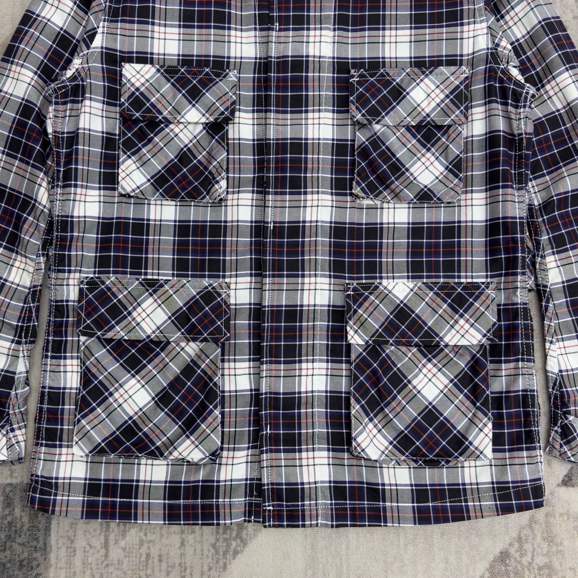Visvim Visvim Plaid Four-Pocket Light Jacket Size M Size US M / EU 48-50 / 2 - 5 Thumbnail