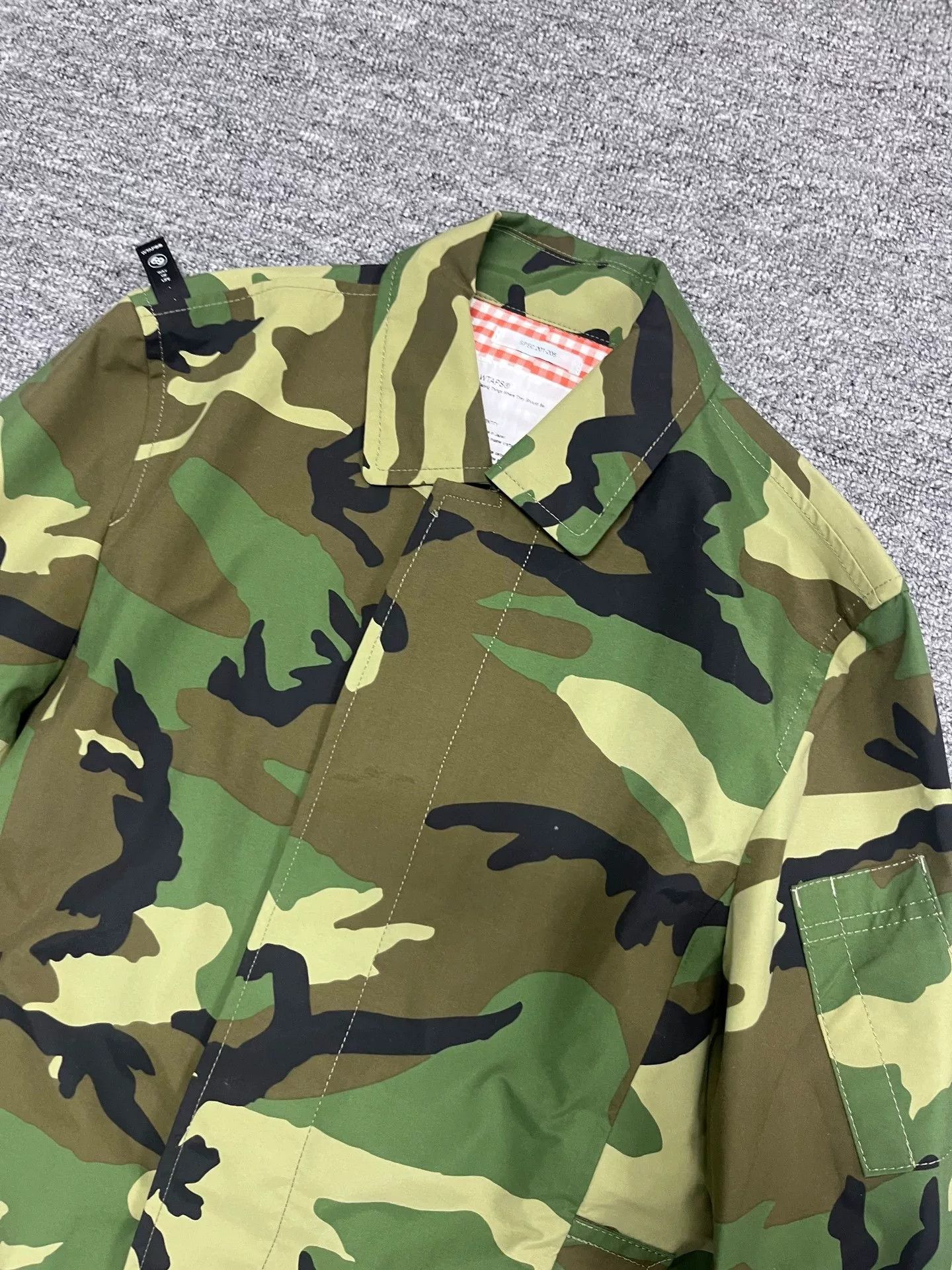 Wtaps WTAPS Camo Nylon Coat Size S Size US S / EU 44-46 / 1 - 5 Thumbnail