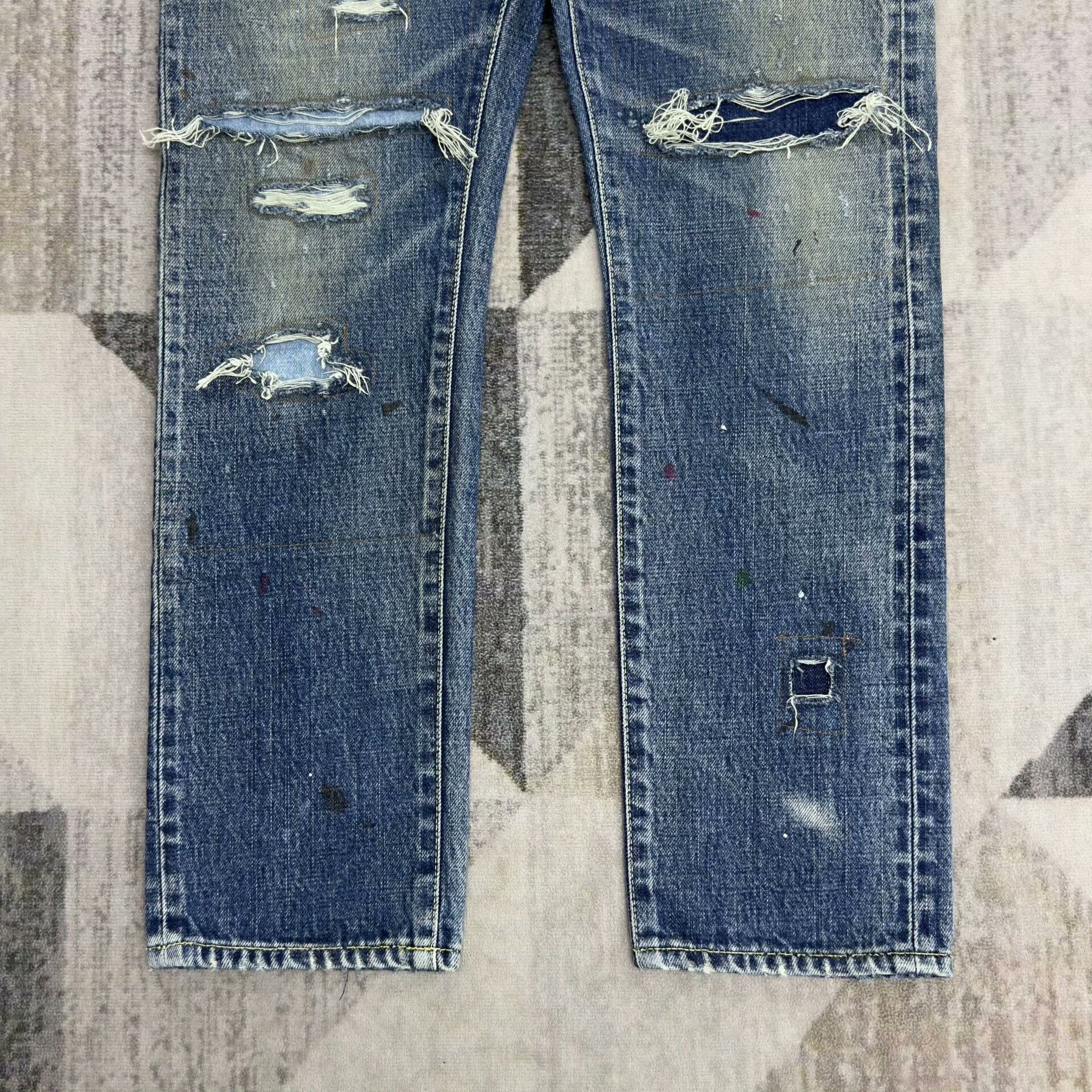 Visvim Visvim Social Sculpture Distressed Jeans W32 Size US 32 / EU 48 - 6 Thumbnail