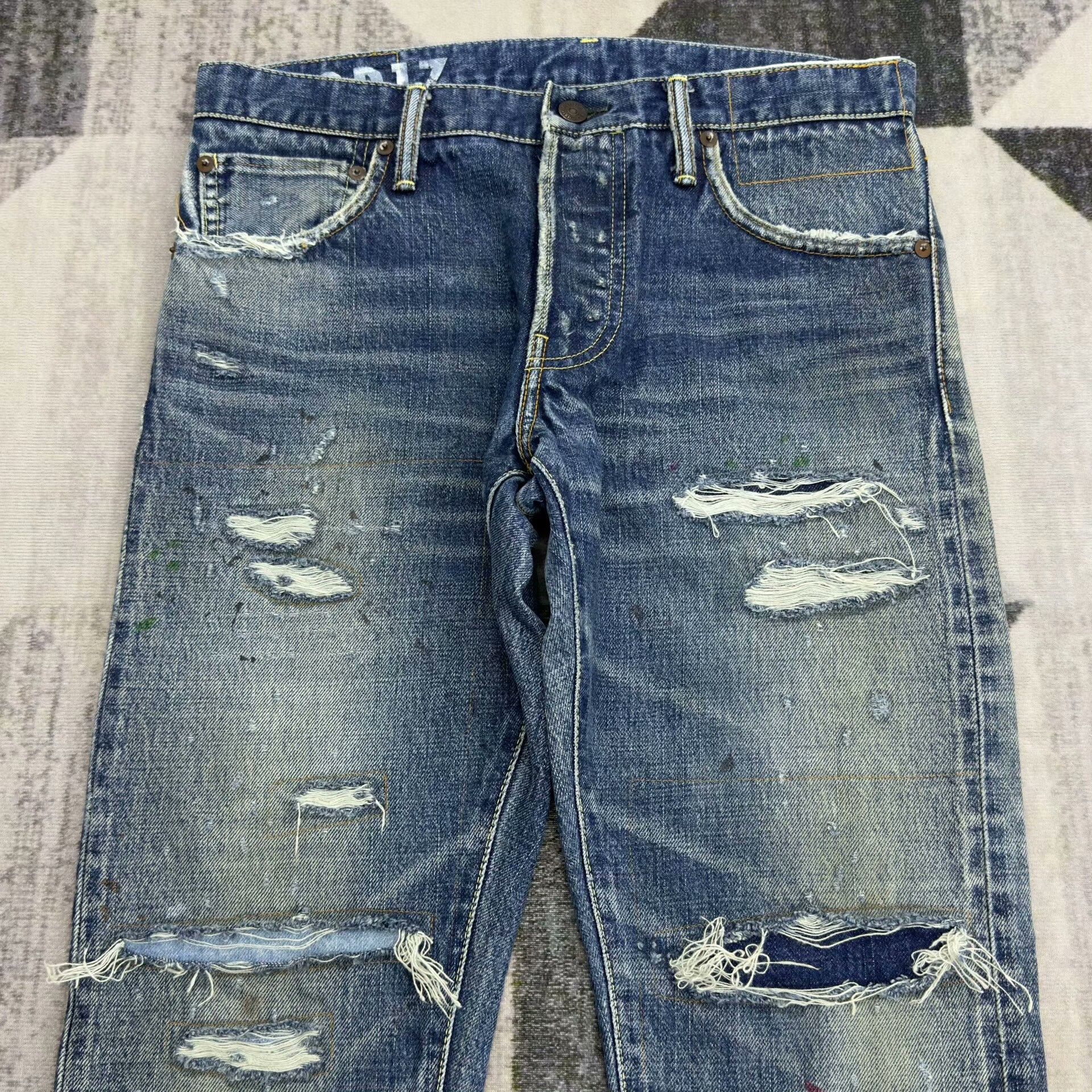 Visvim Visvim Social Sculpture Distressed Jeans W32 Size US 32 / EU 48 - 4 Thumbnail