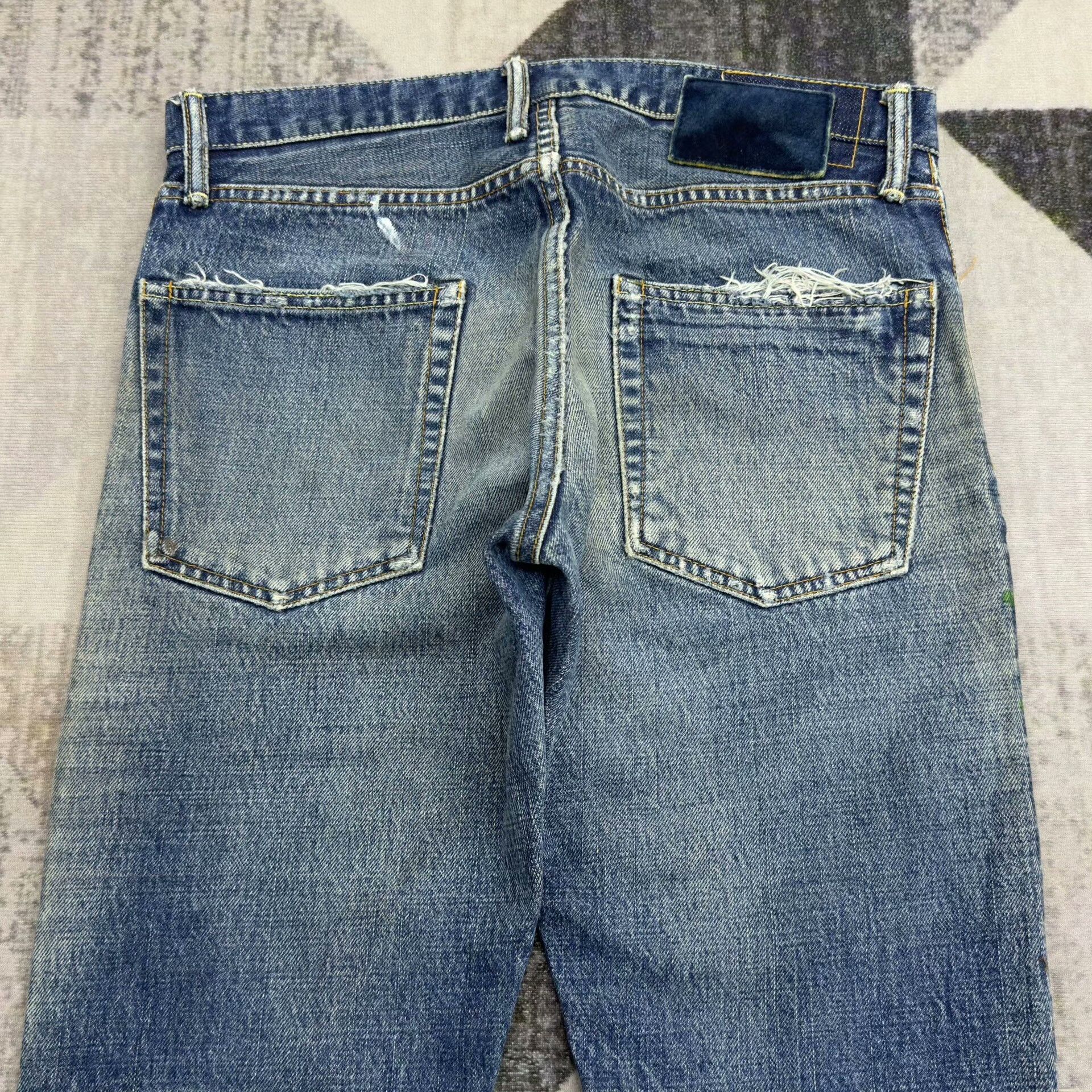 Visvim Visvim Social Sculpture Distressed Jeans W32 Size US 32 / EU 48 - 5 Thumbnail