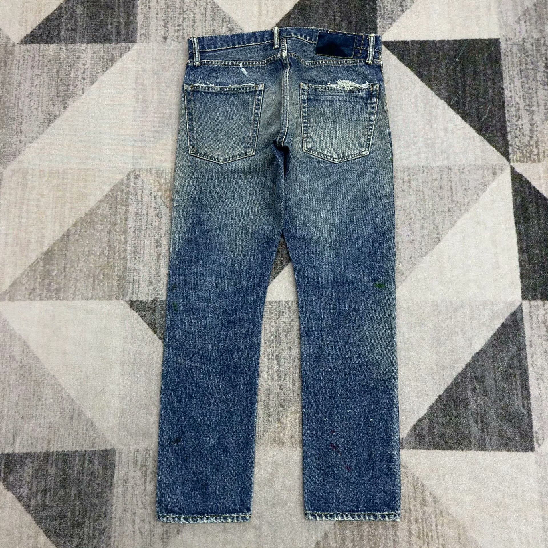 Visvim Visvim Social Sculpture Distressed Jeans W32 Size US 32 / EU 48 - 3 Thumbnail