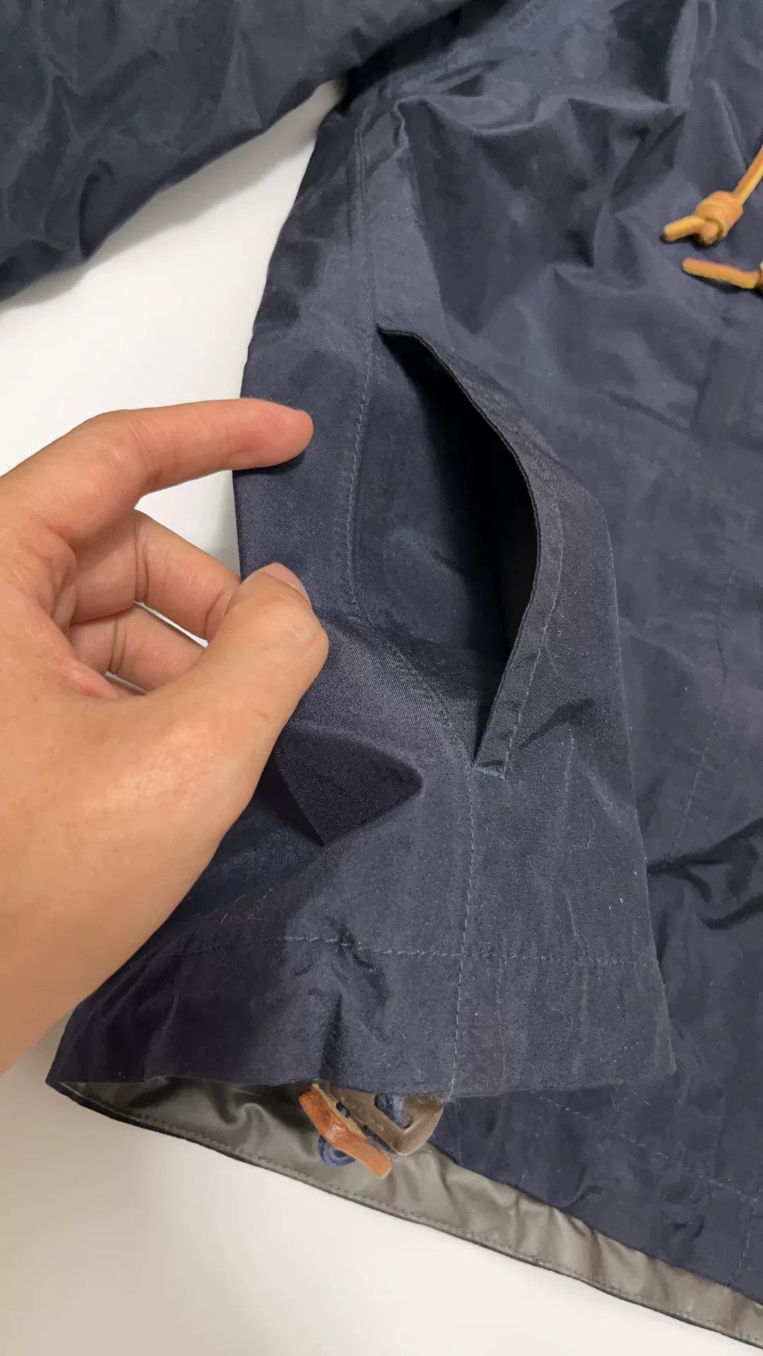 Visvim Visvim Navy Gore-Tex Nomad Jacket Size S Size US S / EU 44-46 / 1 - 8 Thumbnail