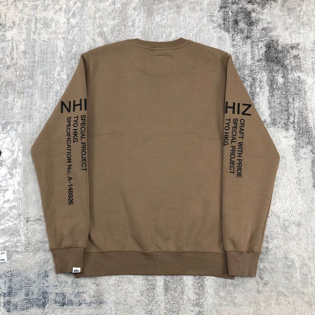 Neighborhood Neighborhood NHIZ Logo Print Sweatshirt Size M Size US M / EU 48-50 / 2 - 4 Thumbnail