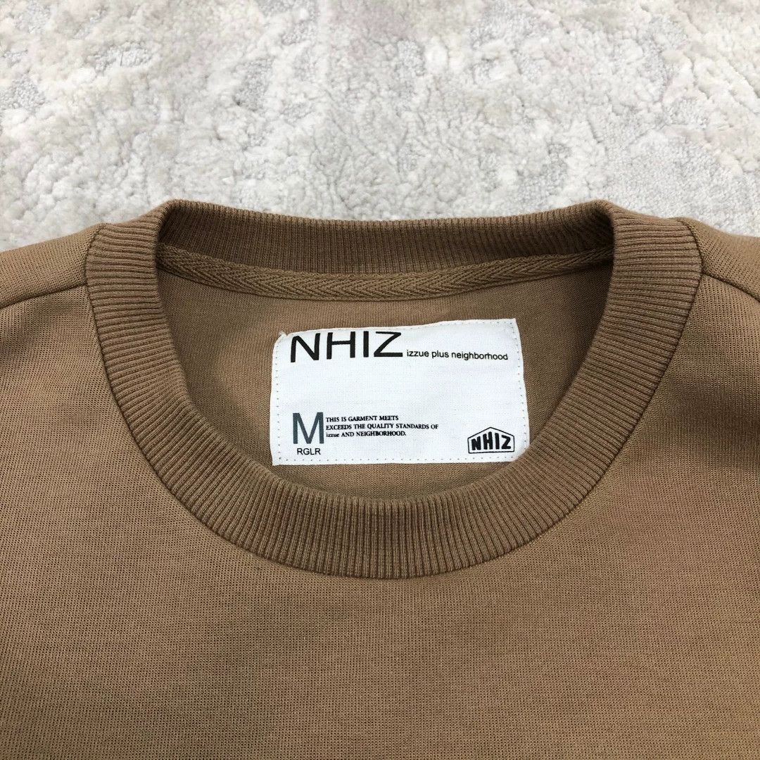 Neighborhood Neighborhood NHIZ Logo Print Sweatshirt Size M Size US M / EU 48-50 / 2 - 7 Thumbnail