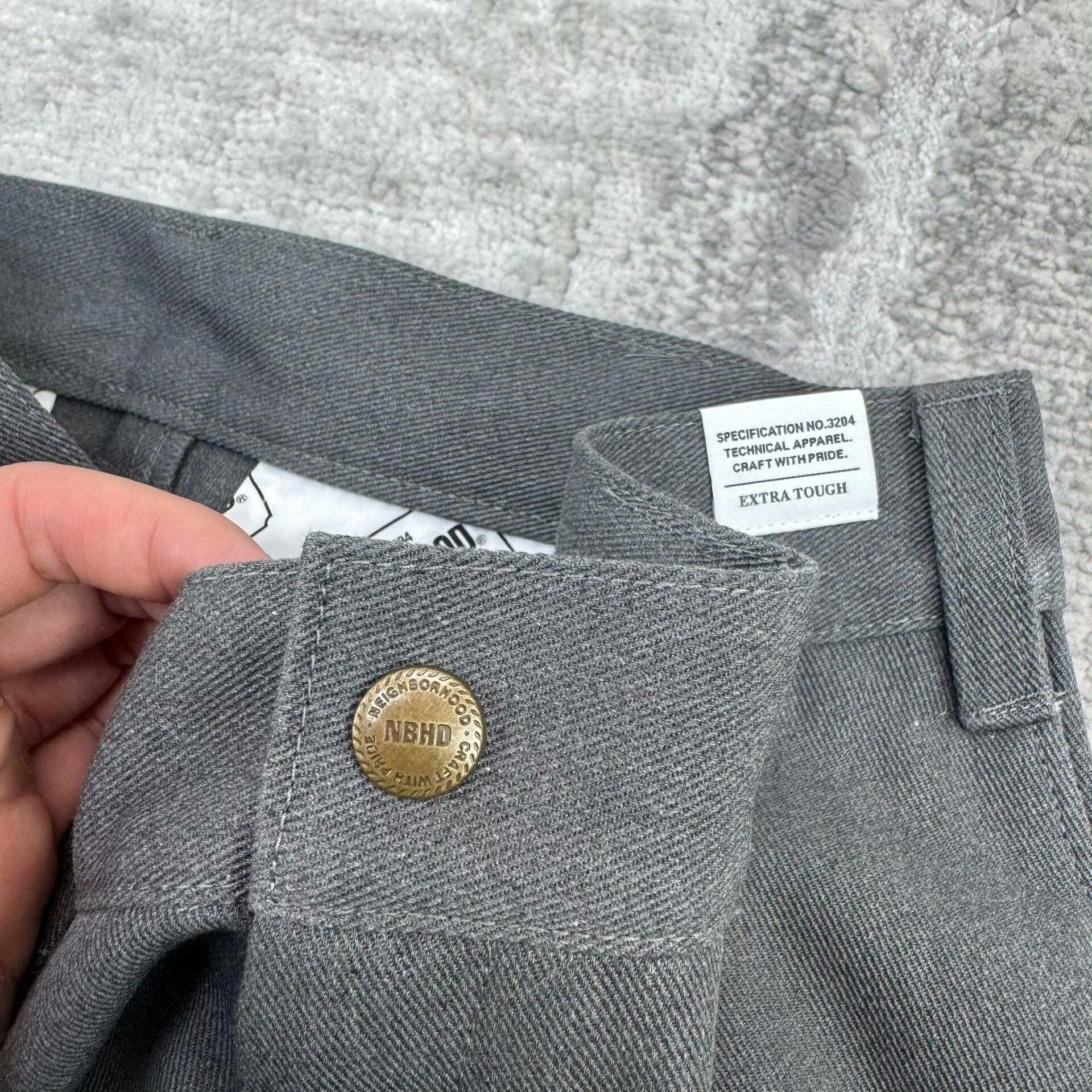 Neighborhood Neighborhood Gray Work Pants Size M Size US 32 / EU 48 - 5 Thumbnail