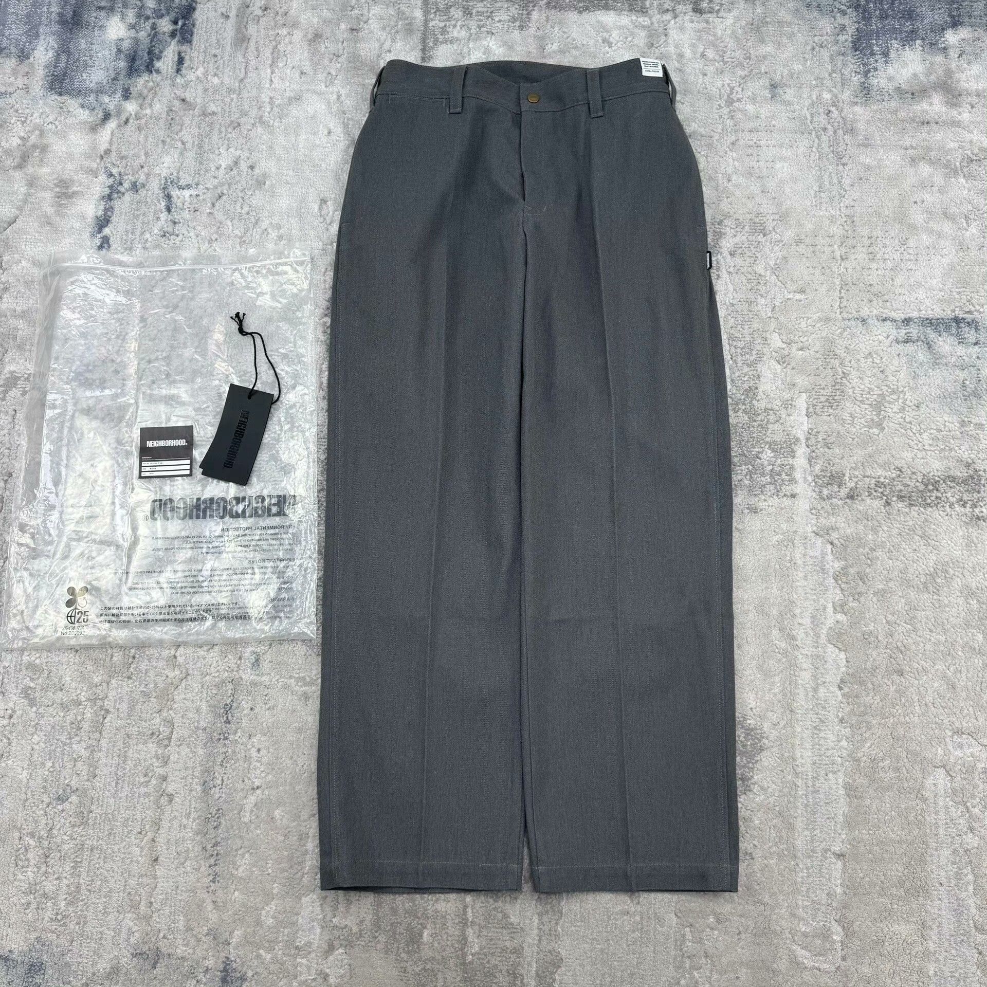 Neighborhood Neighborhood Gray Work Pants Size M Size US 32 / EU 48 - 2 Thumbnail