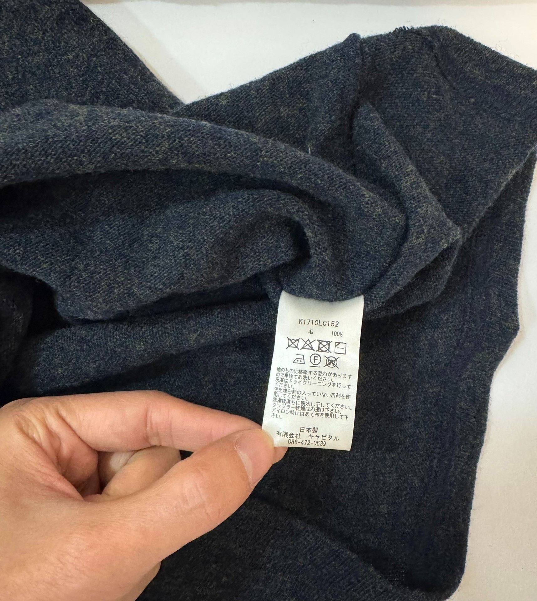 Kapital Kapital Wool Pocket Sweater Size 2 Size US M / EU 48-50 / 2 - 5 Thumbnail