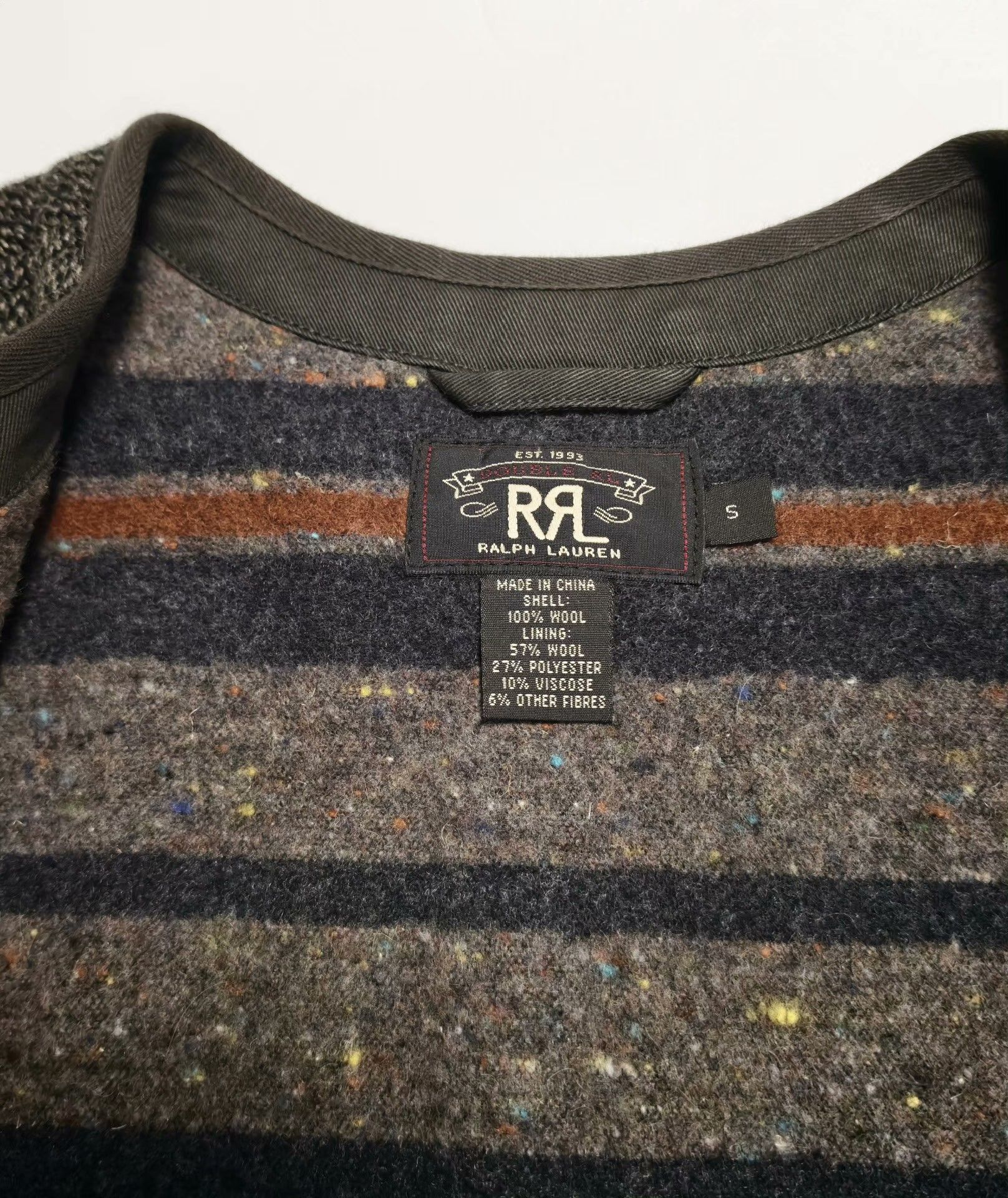 RRL Ralph Lauren RRL Wool Tweed Vest Size S Size 36R - 5 Thumbnail