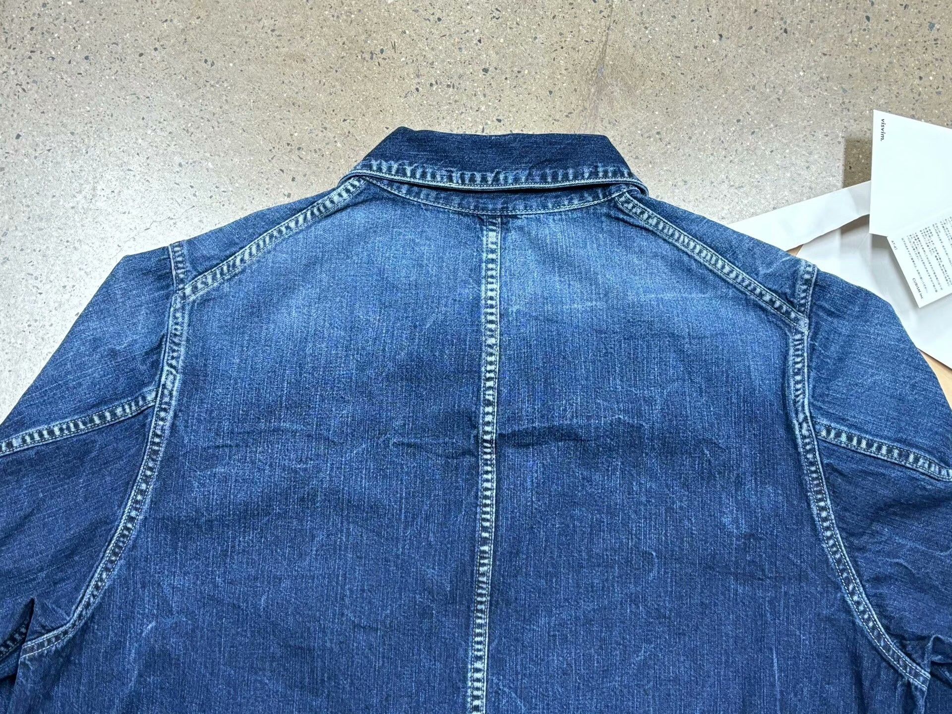Visvim Visvim Dry Denim Section Gang Coverall Size 1 Size US S / EU 44-46 / 1 - 9 Thumbnail