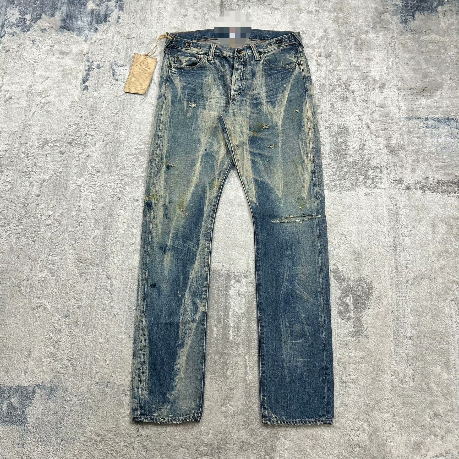 Prps Prps P69P44R Distressed Jeans Size 32 Size US 32 / EU 48 - 2 Thumbnail