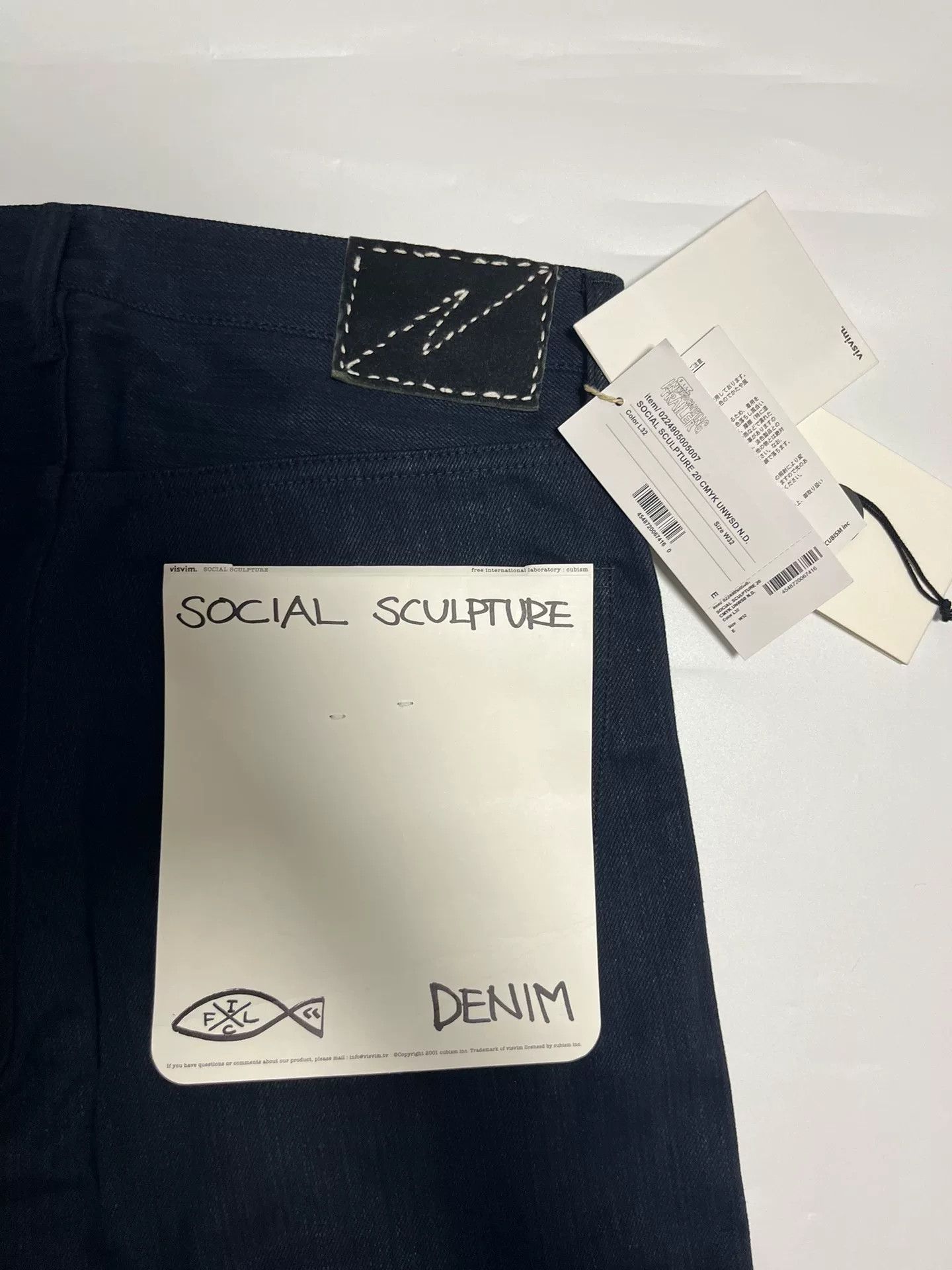 Visvim Visvim Social Sculpture 20R Denim Jeans Size 32 Size US 32 / EU 48 - 9 Thumbnail