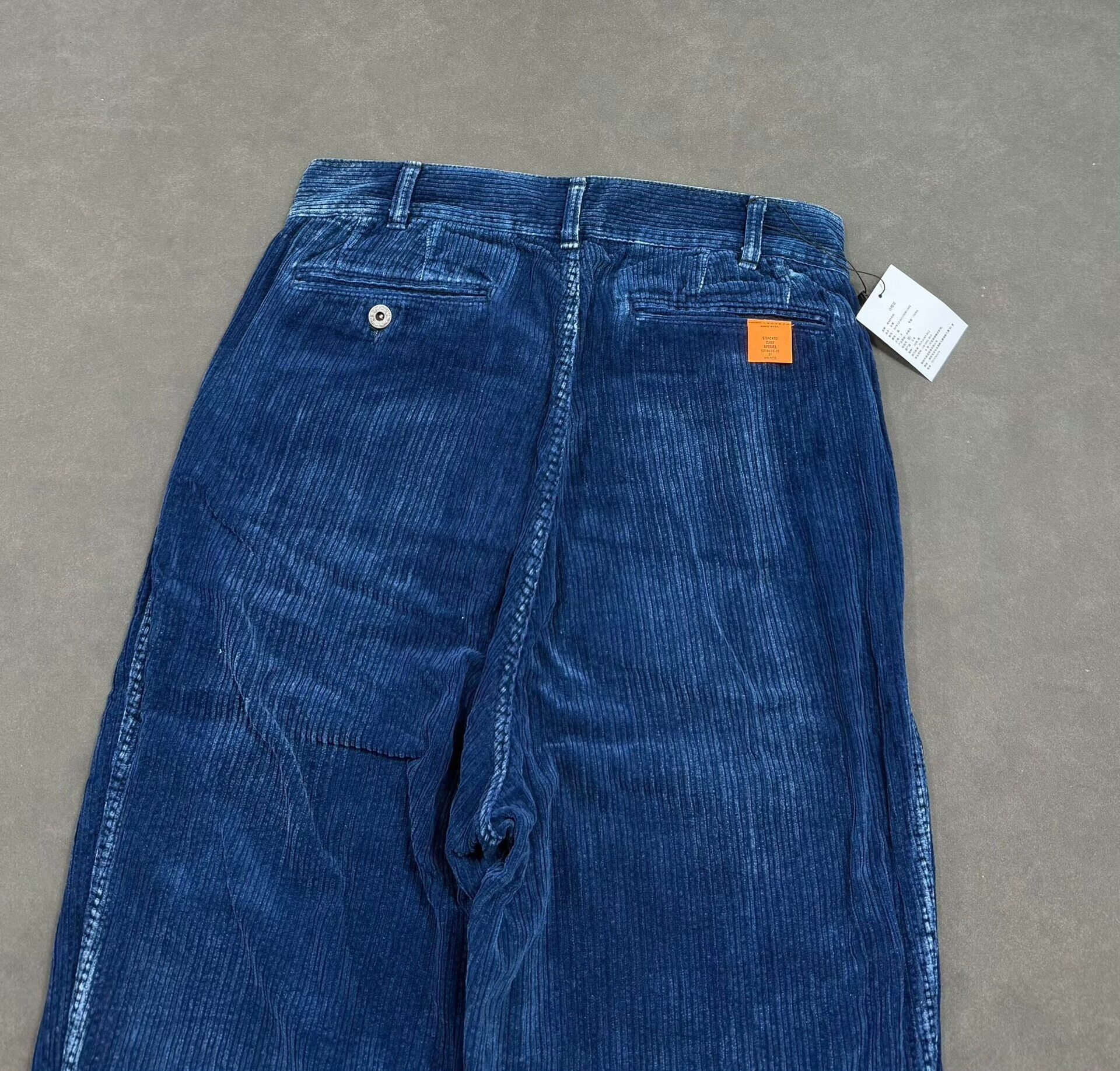 Madness MADNESS Indigo Patchwork Corduroy Pants Size 32 Size US 32 / EU 48 - 5 Thumbnail