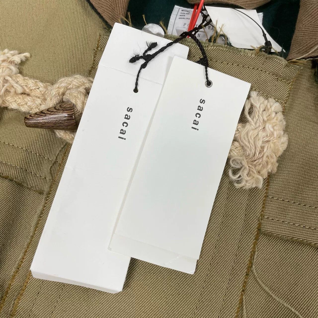 Sacai Sacai Deconstructed Toggle Coat Size 1 Size US S / EU 44-46 / 1 - 5 Thumbnail