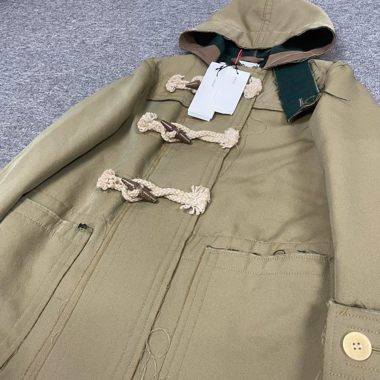 Sacai Sacai Deconstructed Toggle Coat Size 1 Size US S / EU 44-46 / 1 - 2 Thumbnail