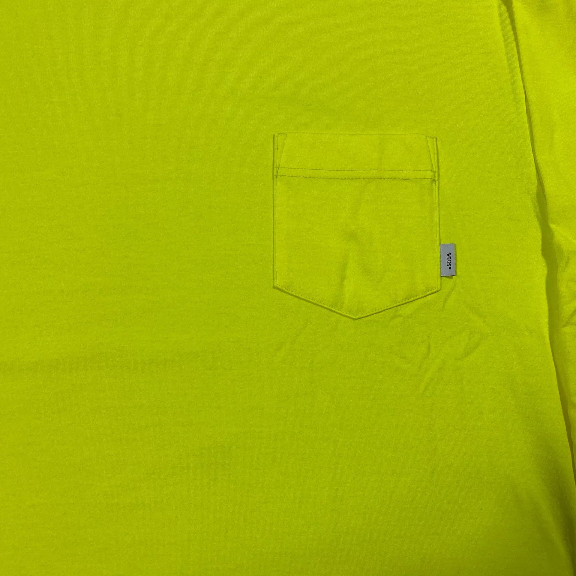 Wtaps WTAPS Neon Long Sleeve Pocket T-Shirt Size M Size US M / EU 48-50 / 2 - 5 Thumbnail