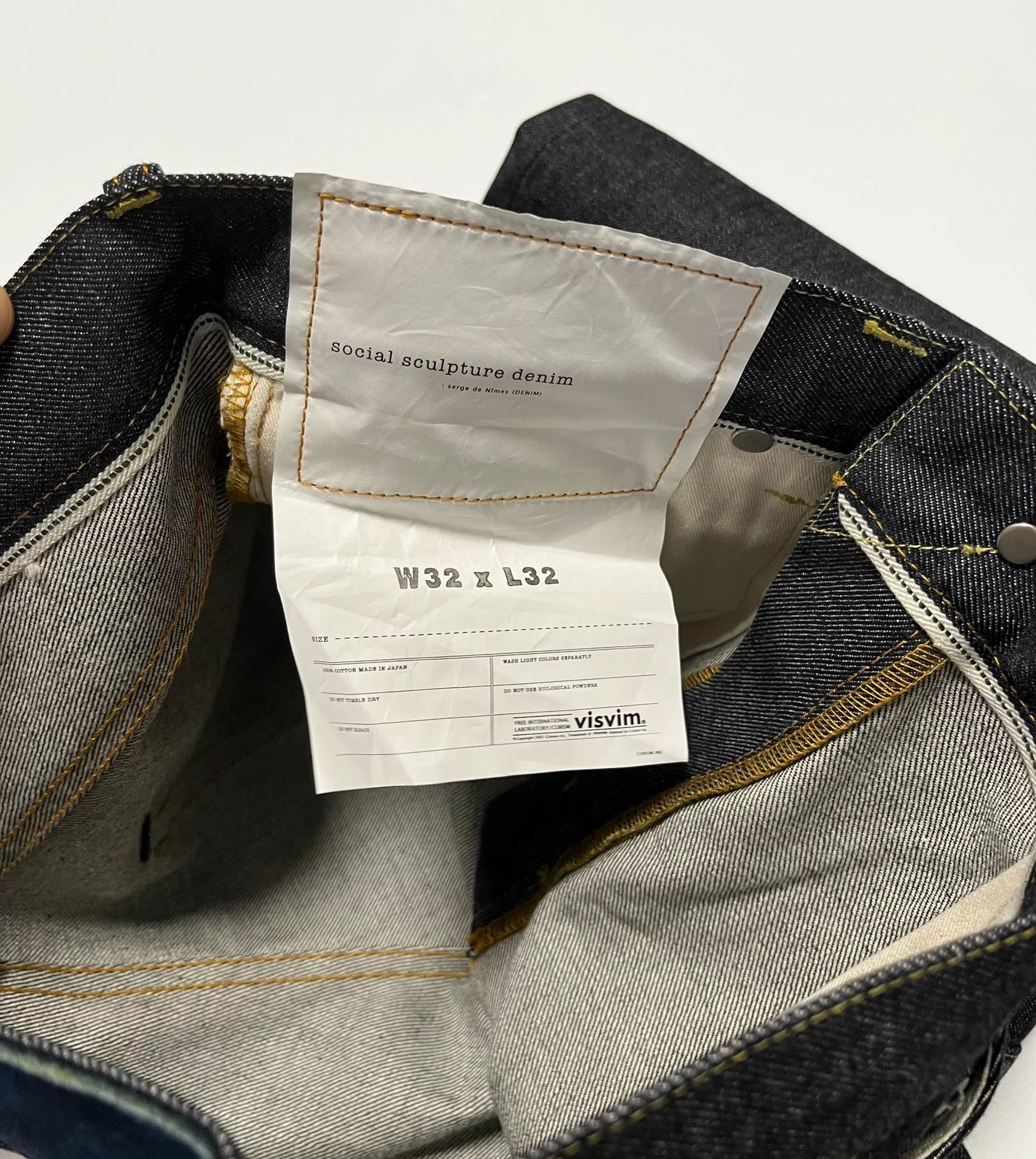 Visvim Visvim Social Sculpture 03R Denim Jeans Size 32 Size US 32 / EU 48 - 4 Thumbnail