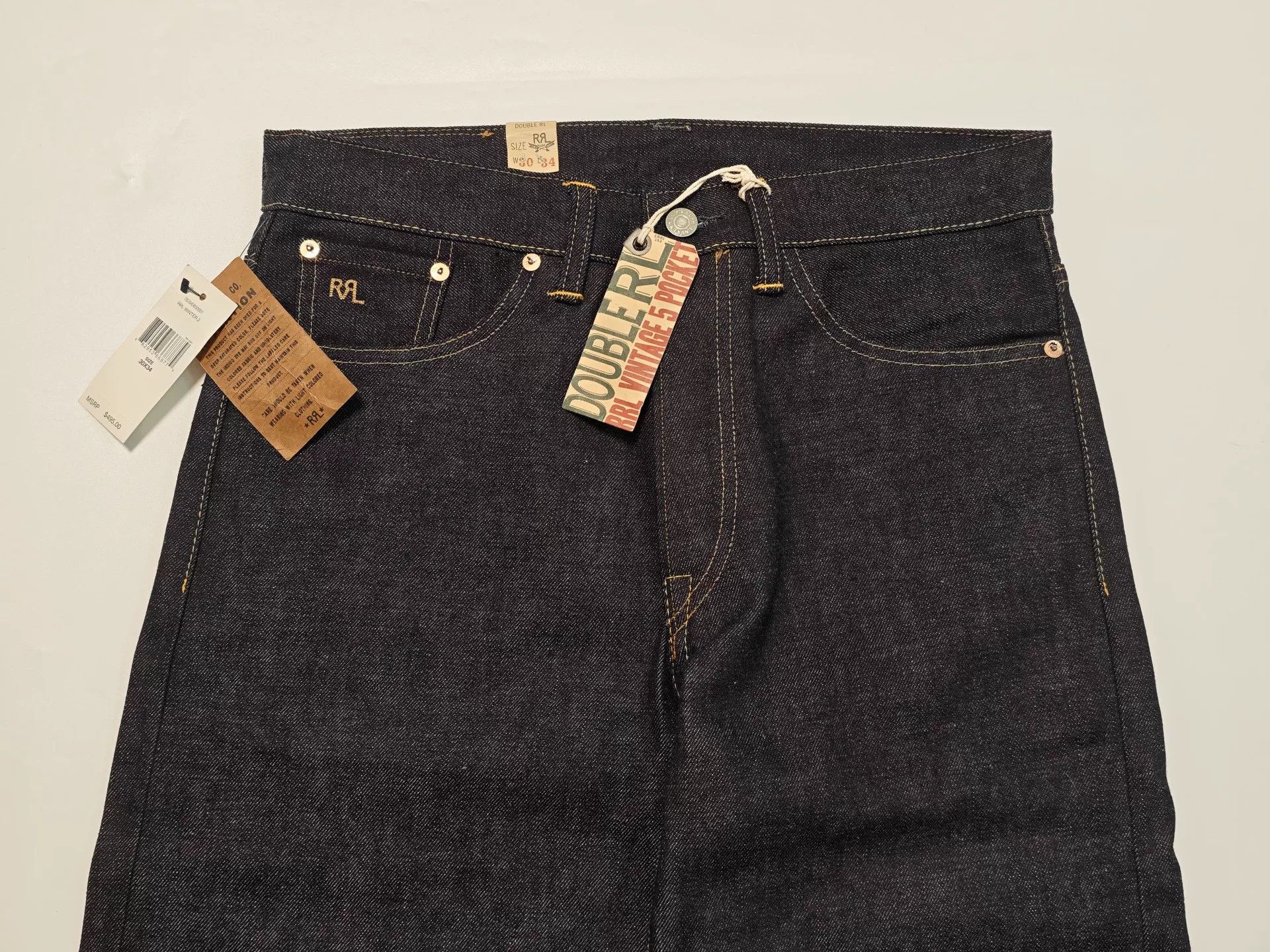 RRL Ralph Lauren RRL Western Print Selvage Denim Jeans Size 30 Size US 30 / EU 46 - 3 Thumbnail