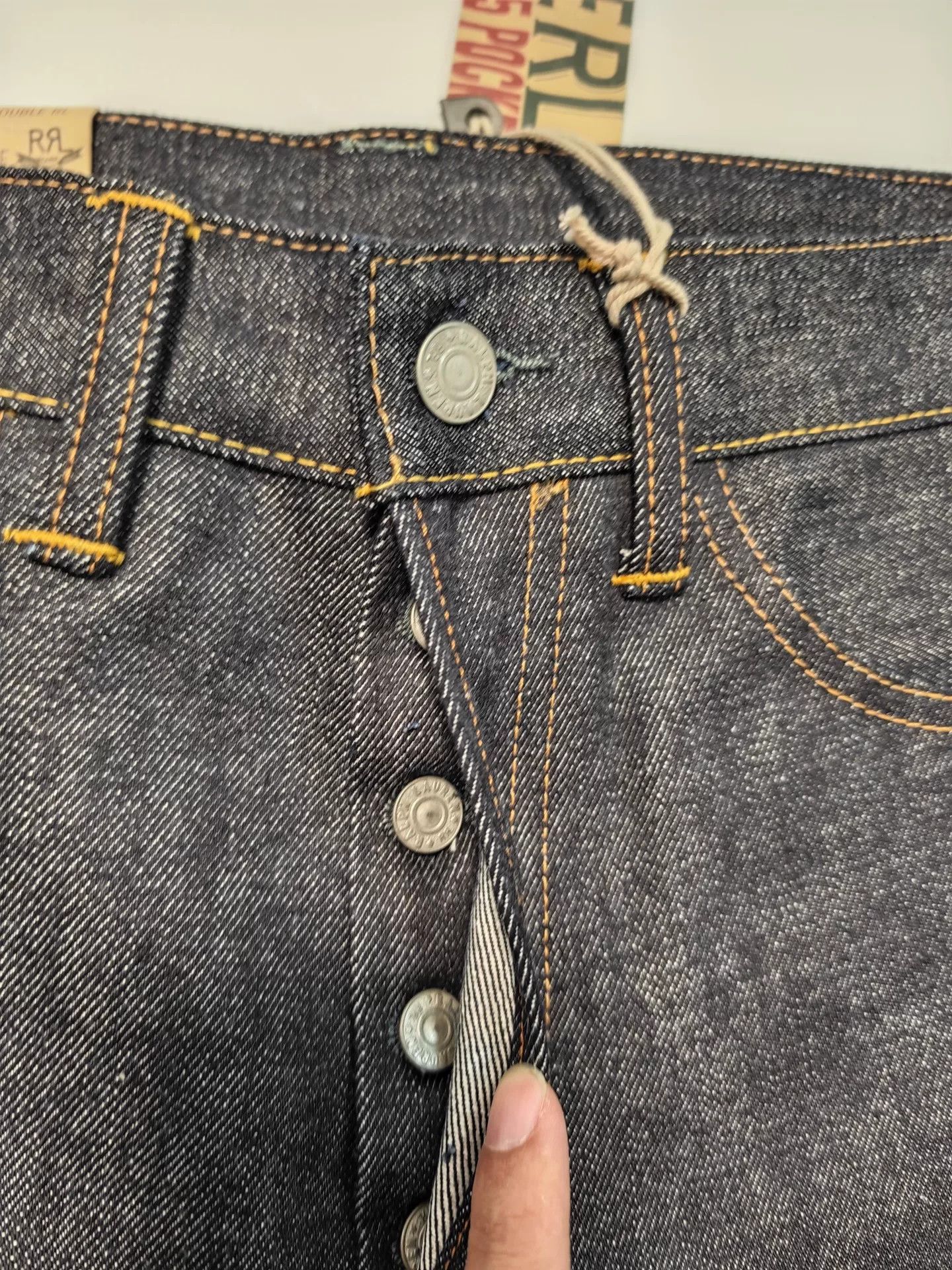 RRL Ralph Lauren RRL Western Print Selvage Denim Jeans Size 30 Size US 30 / EU 46 - 10 Thumbnail