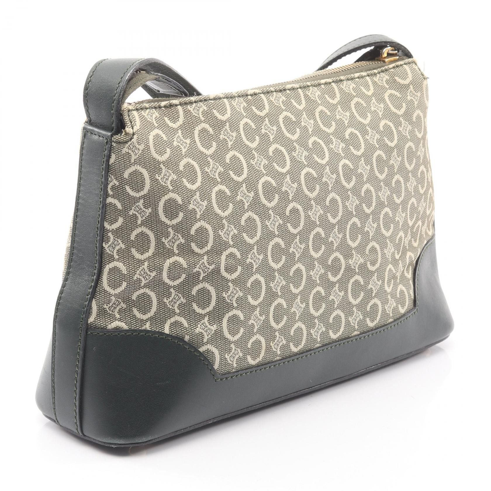 Celine Celine Celine C Macadam Canvas Leather Shoulder Bag Textile Shoulder Bag DUTY FREE for USA Size ONE SIZE - 2 Thumbnail