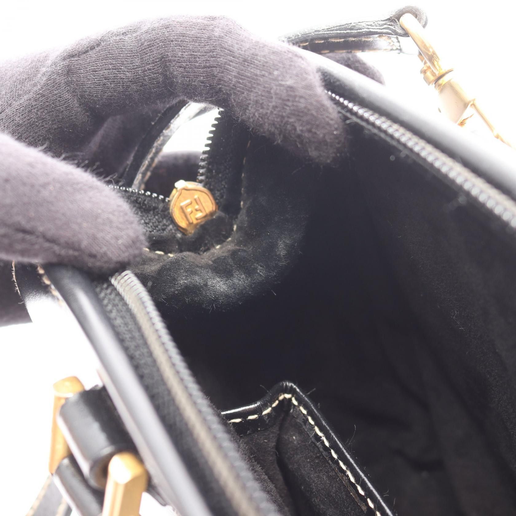 Fendi Fendi Fendi Leather Handbag Leather Handbag DUTY FREE for USA Size ONE SIZE - 5 Thumbnail