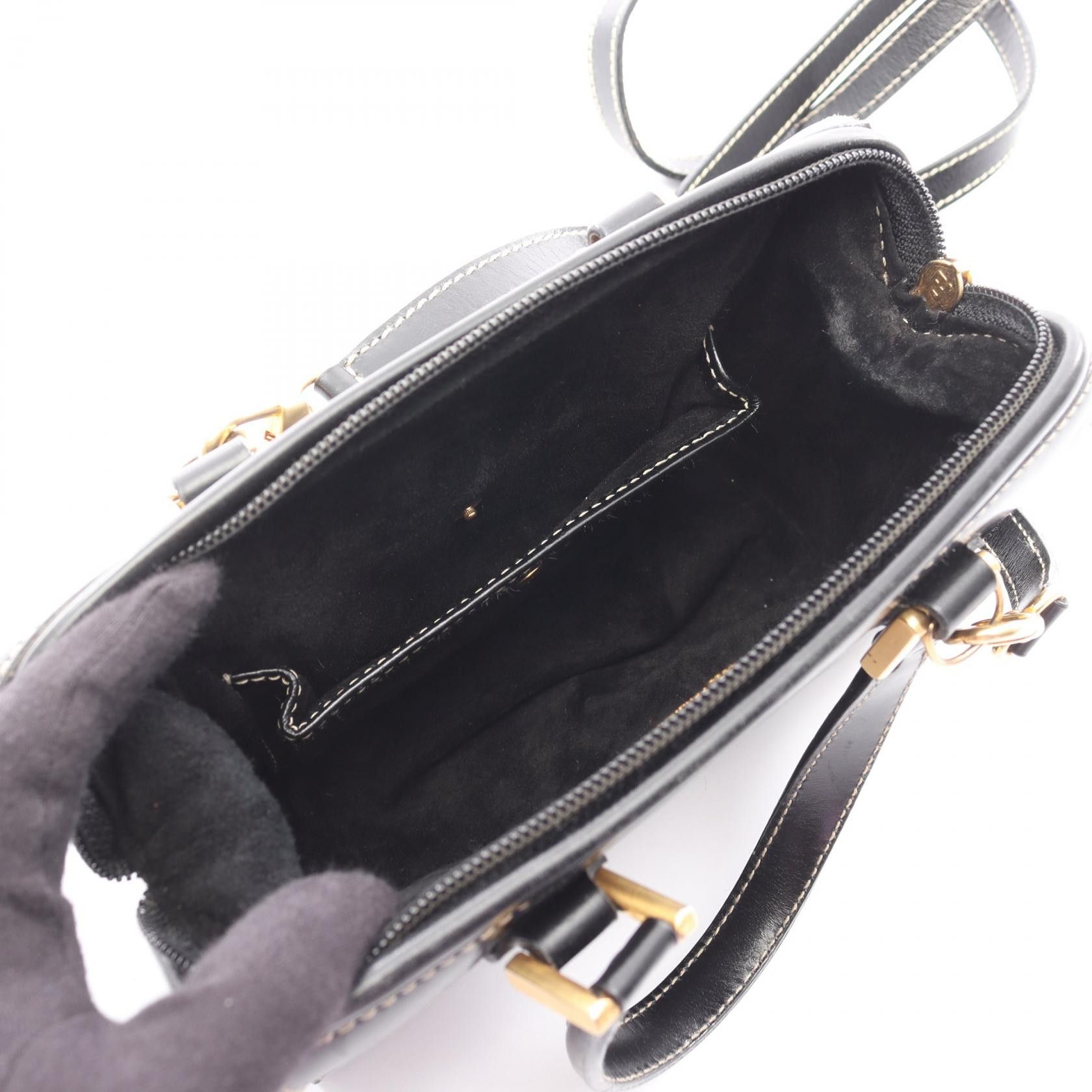 Fendi Fendi Fendi Leather Handbag Leather Handbag DUTY FREE for USA Size ONE SIZE - 3 Thumbnail