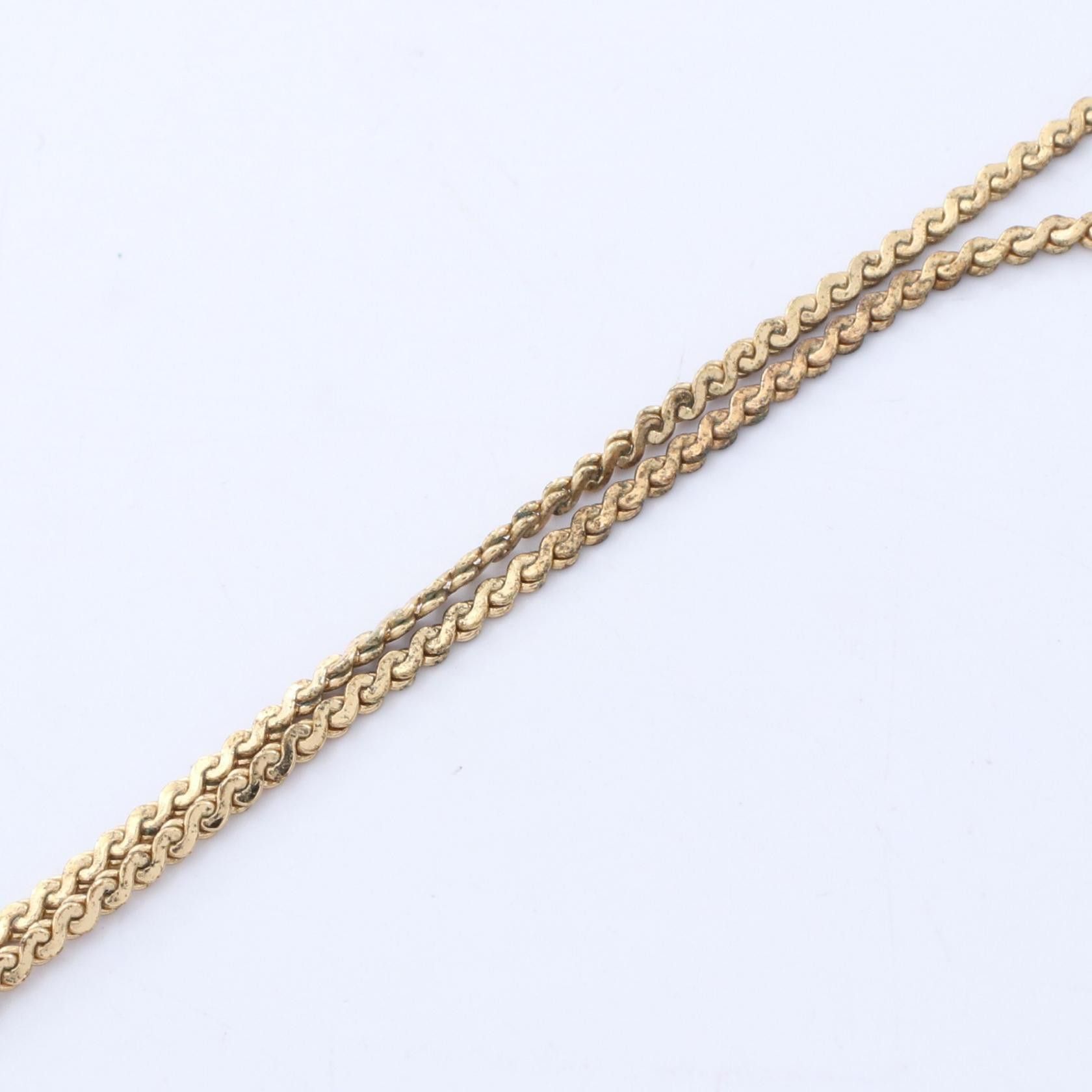 Dior Dior Christian Dior CD Logo Necklace Metal Necklace DUTY FREE for USA Size ONE SIZE - 6 Thumbnail