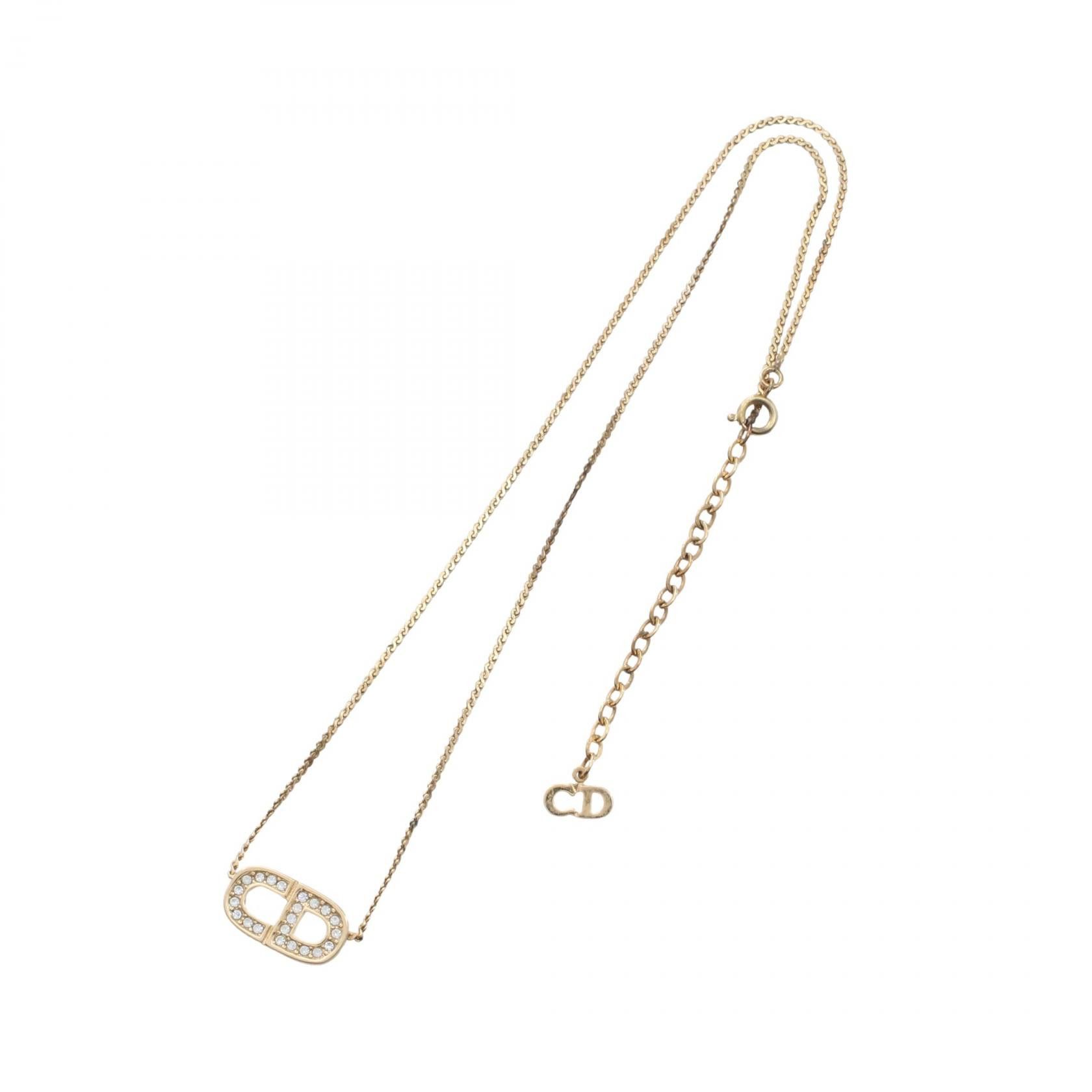 Dior Dior Christian Dior CD Logo Necklace Metal Necklace DUTY FREE for USA Size ONE SIZE - 3 Thumbnail