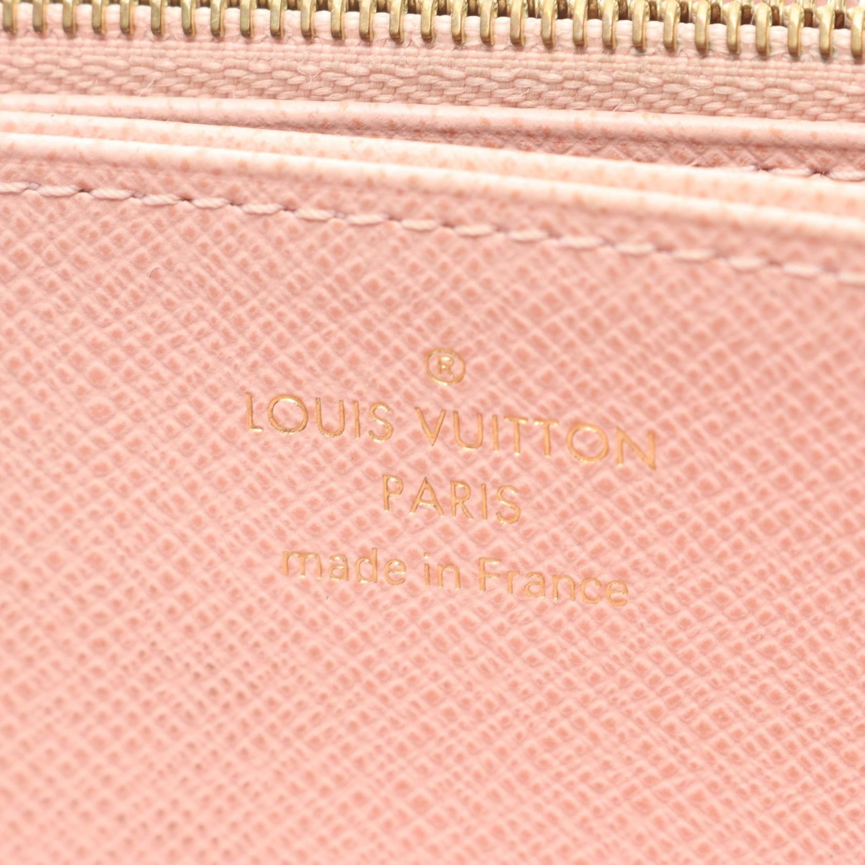 Louis Vuitton Louis Vuitton Louis Vuitton Zippy Wallet Damier Long Wallet Textile Long Wallet N60046 DUTY FREE for USA Size ONE SIZE - 4 Thumbnail