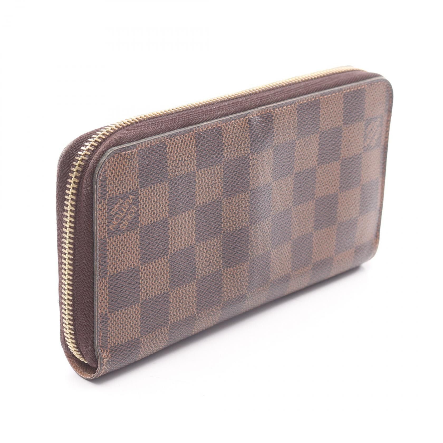 Louis Vuitton Louis Vuitton Louis Vuitton Zippy Wallet Damier Long Wallet Textile Long Wallet N60046 DUTY FREE for USA Size ONE SIZE - 2 Thumbnail