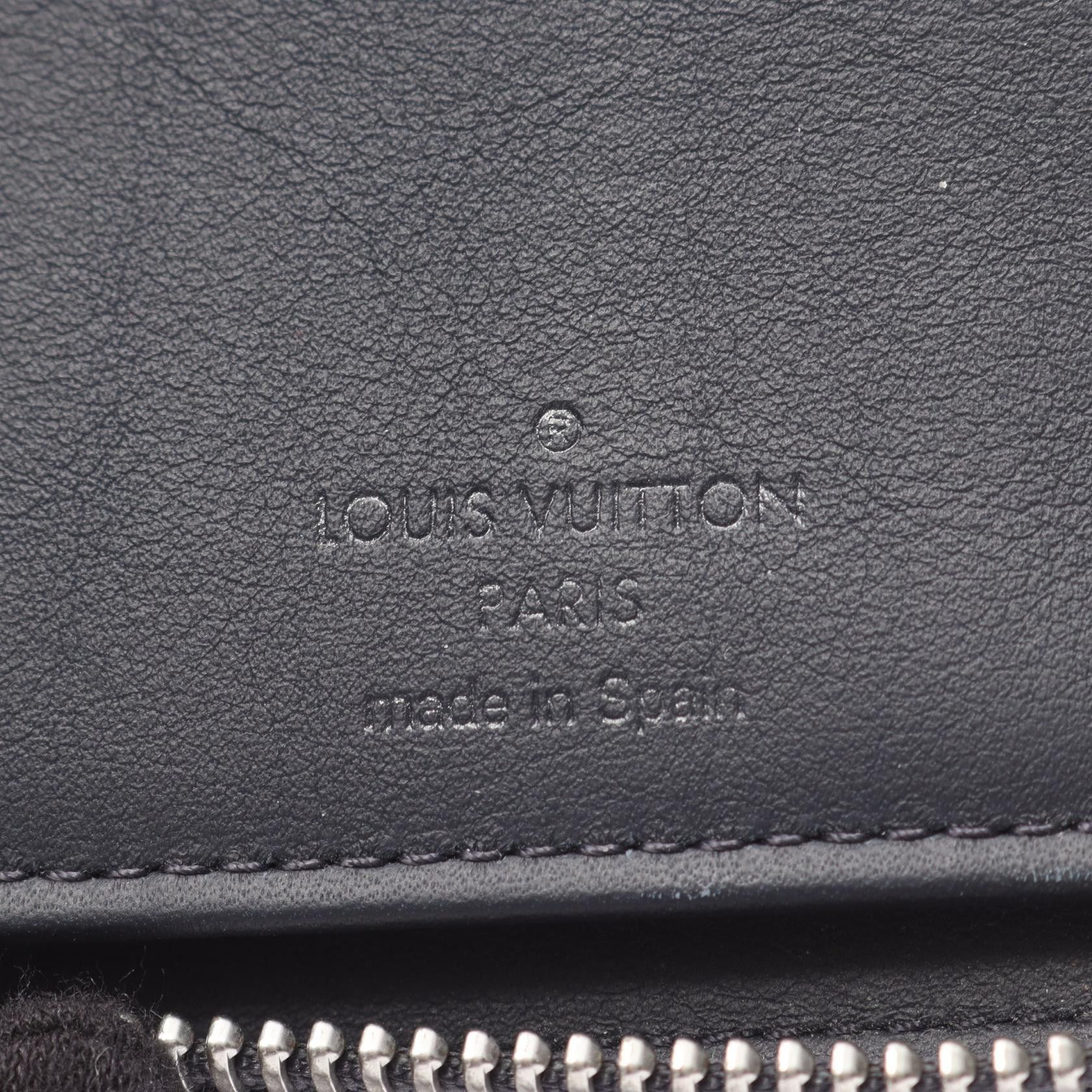 Louis Vuitton Louis Vuitton Louis Vuitton Zippy Wallet Vertical Damier Infini Long Wallet Leather Long Wallet N63549 DUTY FREE for USA Size ONE SIZE - 5 Thumbnail