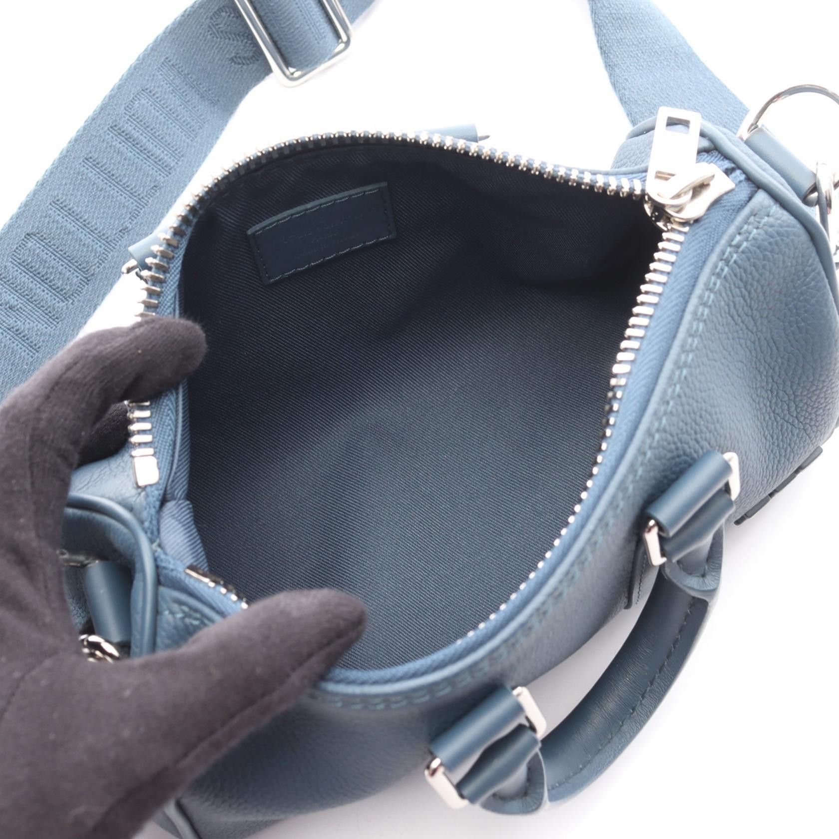 Louis Vuitton Louis Vuitton Louis Vuitton Keepall XS Aerogram Leather Handbag Leather Handbag M81003 DUTY FREE for USA Size ONE SIZE - 3 Thumbnail