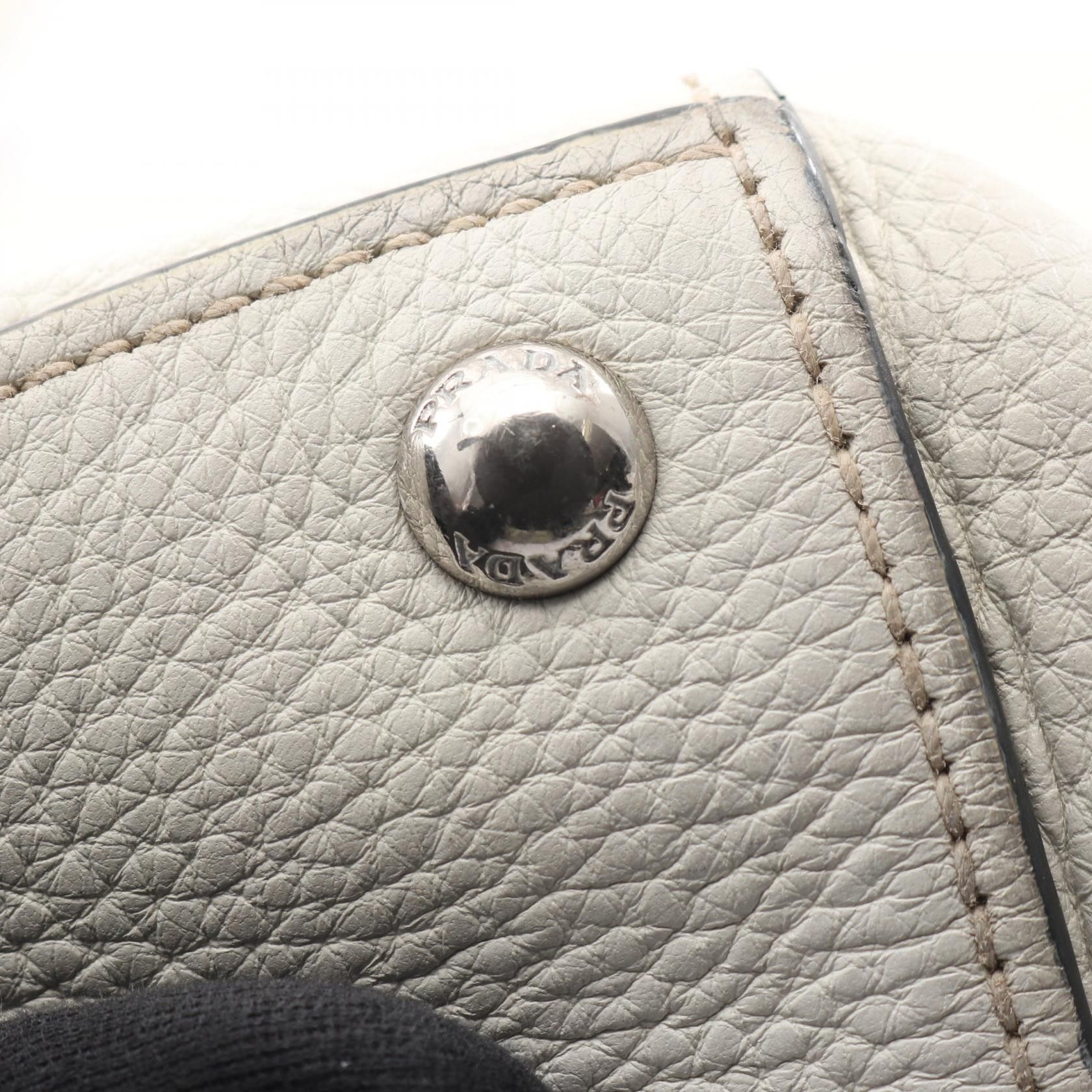 Prada Prada Prada Leather Handbag Leather Handbag DUTY FREE for USA Size ONE SIZE - 8 Thumbnail