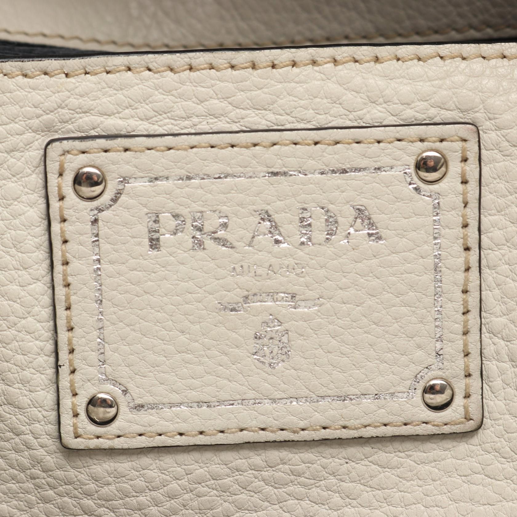 Prada Prada Prada Leather Handbag Leather Handbag DUTY FREE for USA Size ONE SIZE - 4 Thumbnail