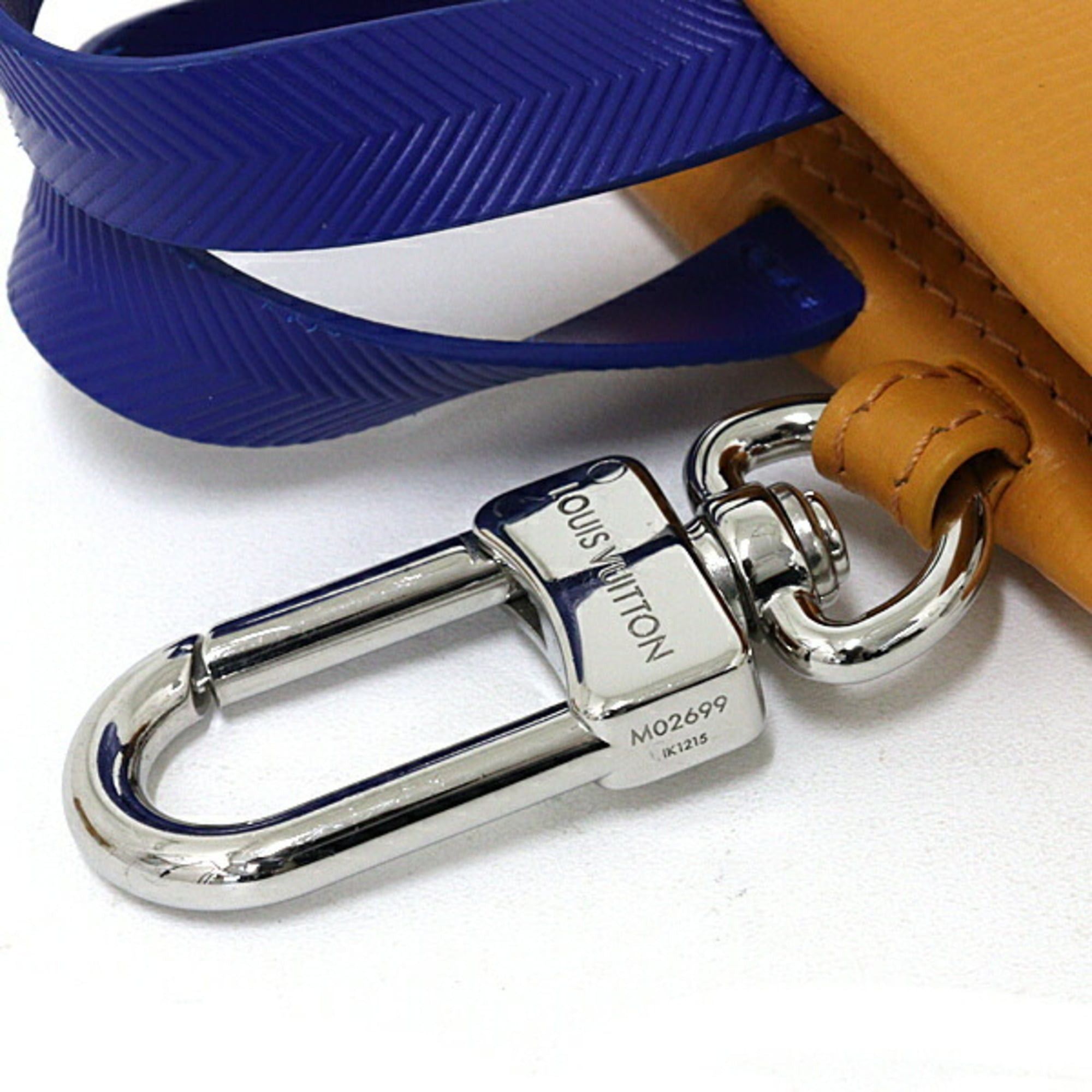 Louis Vuitton Louis Vuitton Bag Charm/LV Mini Shopper Keychain Leather M02699 Orange Size ONE SIZE - 6 Thumbnail