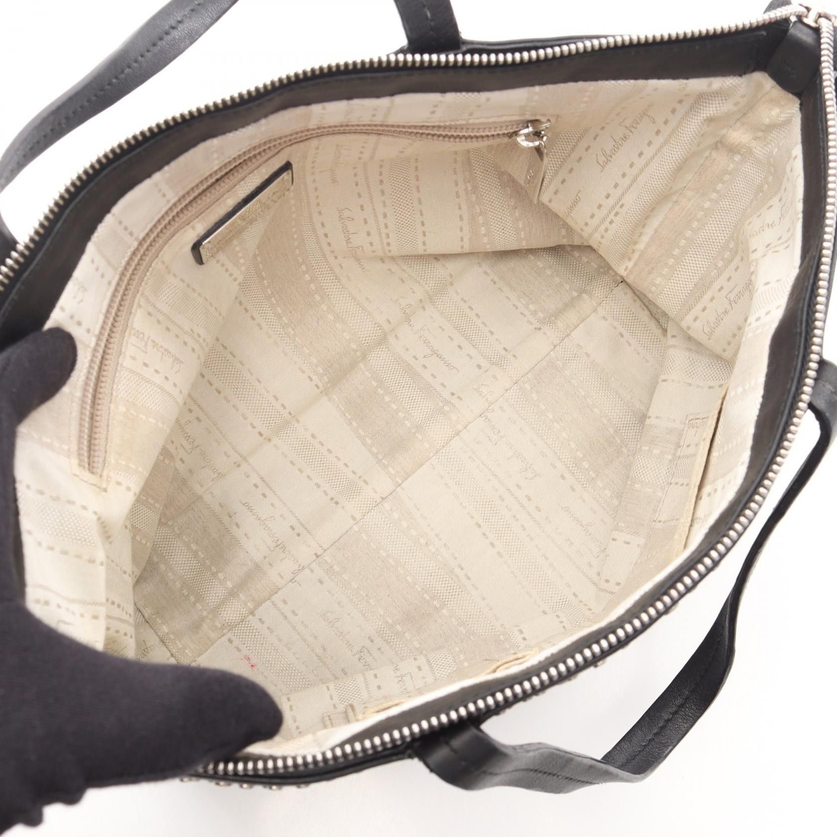 Salvatore Ferragamo Salvatore Ferragamo Salvatore Ferragamo Gancini Leather Tote Bag Leather Tote Bag DUTY FREE for USA Size ONE SIZE - 3 Thumbnail