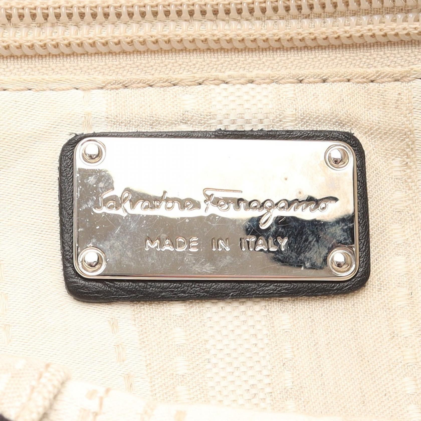 Salvatore Ferragamo Salvatore Ferragamo Salvatore Ferragamo Gancini Leather Tote Bag Leather Tote Bag DUTY FREE for USA Size ONE SIZE - 4 Thumbnail
