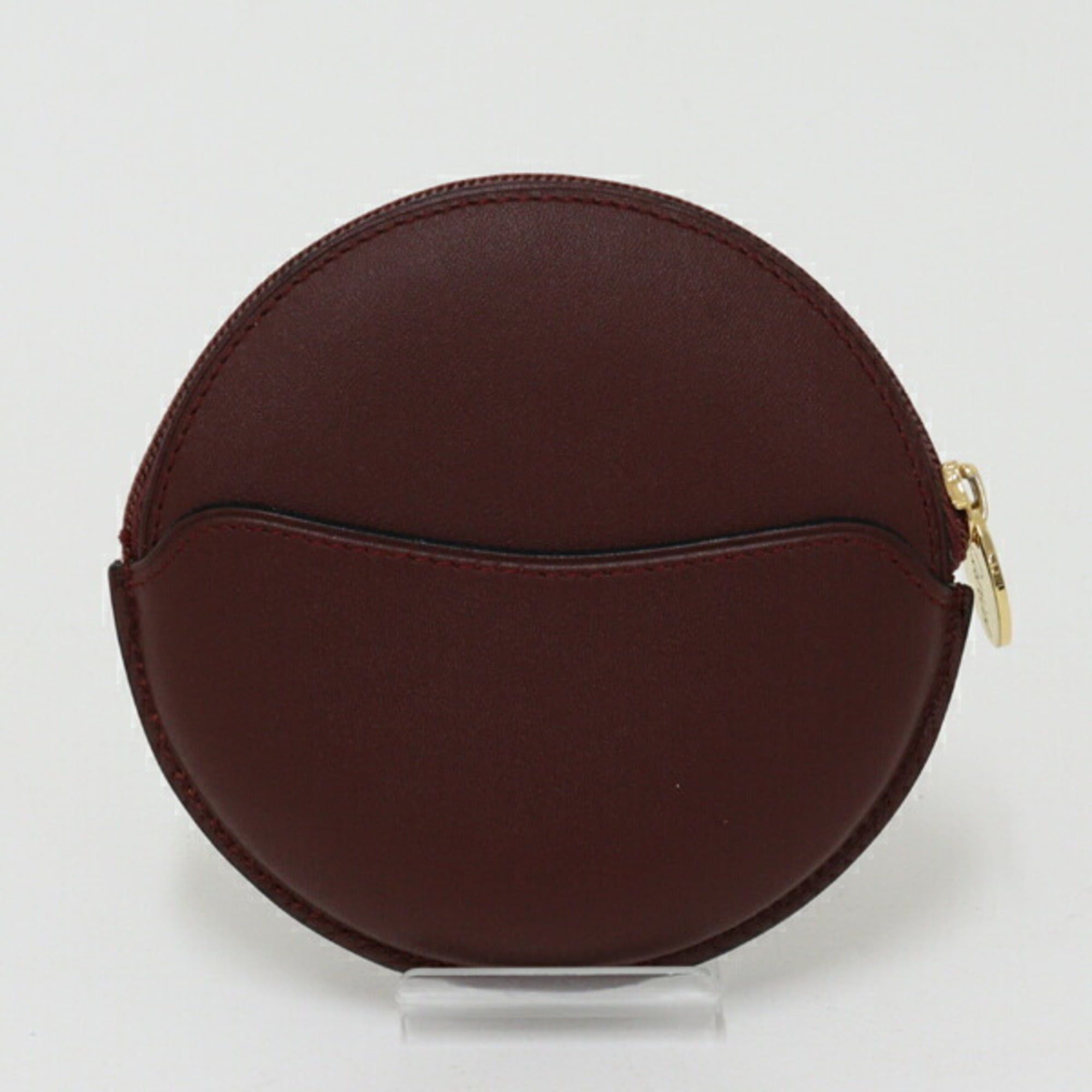 Cartier Cartier Must Line Coin Case, Bordeaux Calfskin Size ONE SIZE - 2 Thumbnail